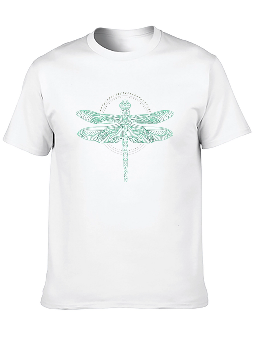 Dragonfly Graphic Black T-Shirt