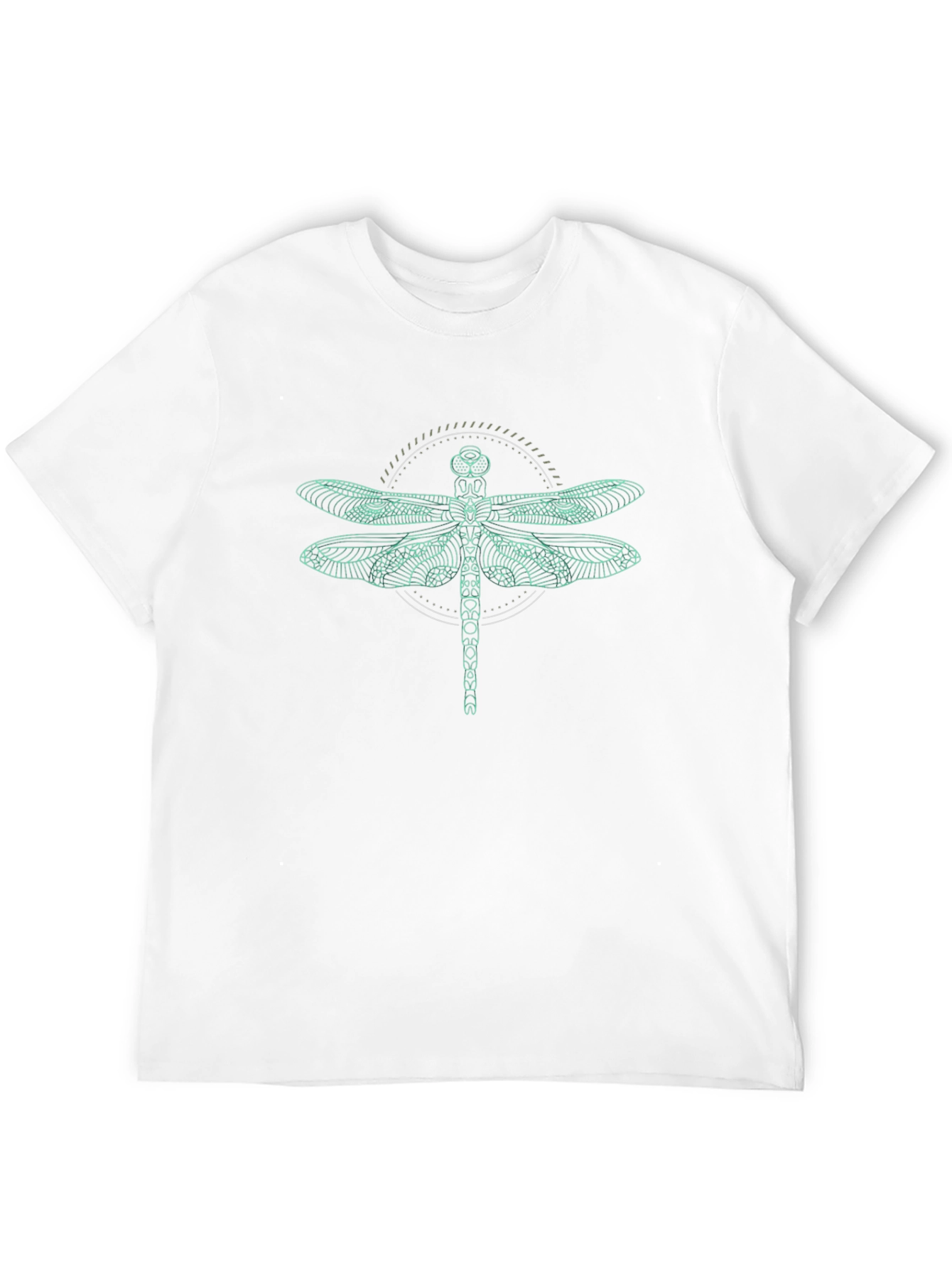 Dragonfly Graphic Black T-Shirt