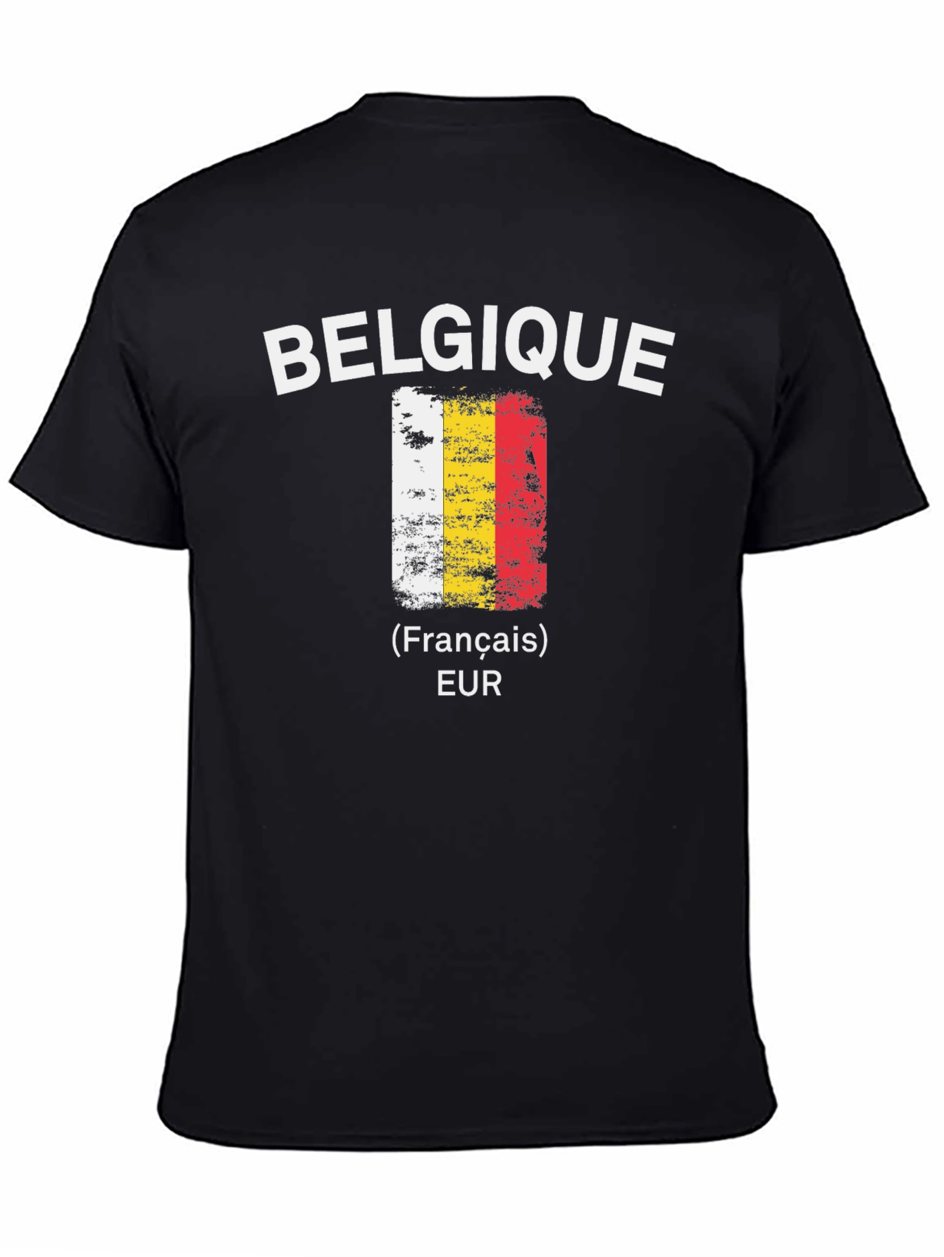 Belgique Flag T-Shirt - French Euro Pride Tee
