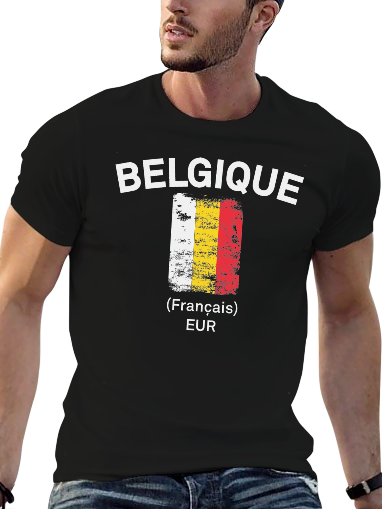 Belgique Flag T-Shirt - French Euro Pride Tee
