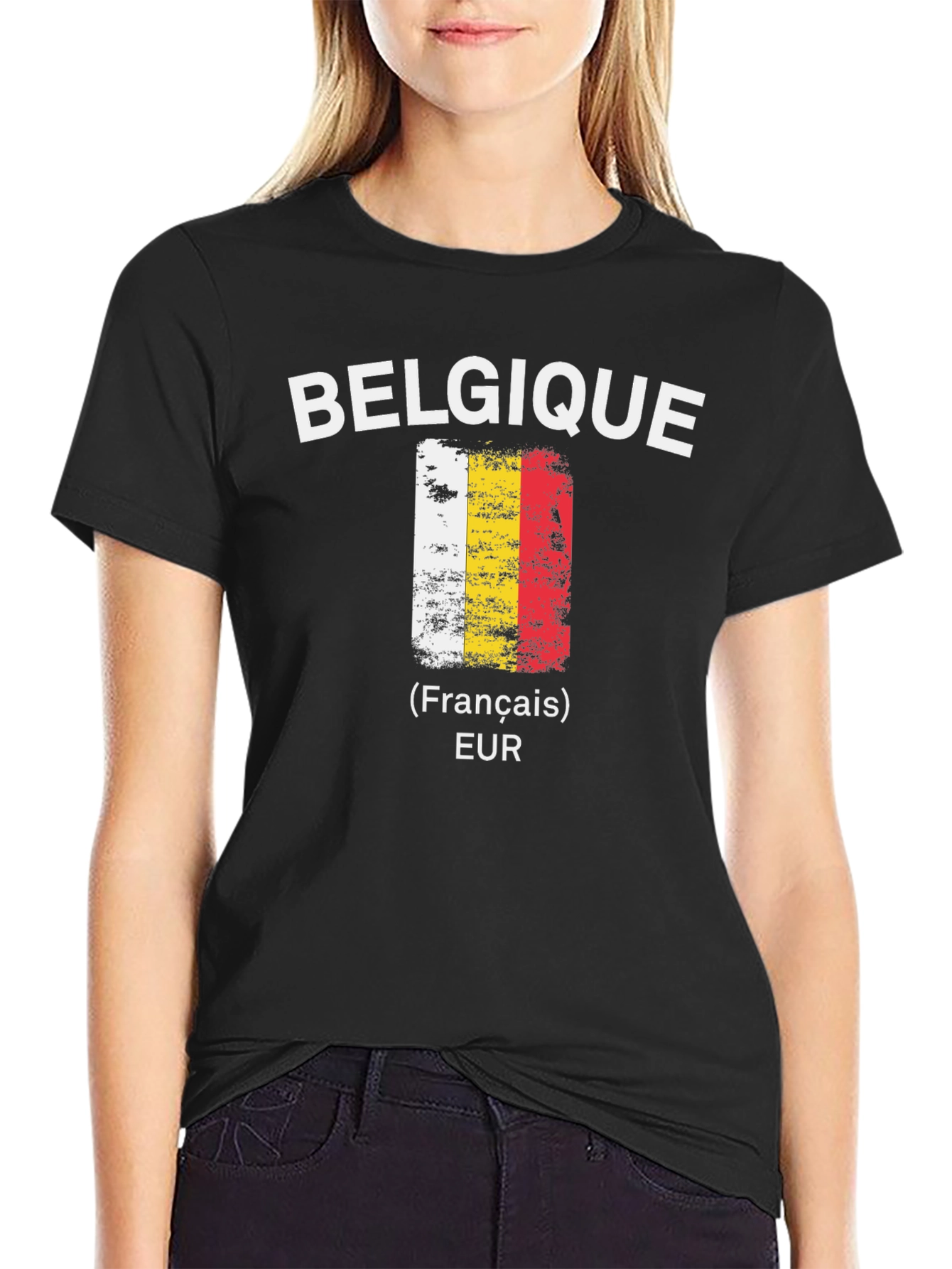 Belgique Flag T-Shirt - French Euro Pride Tee