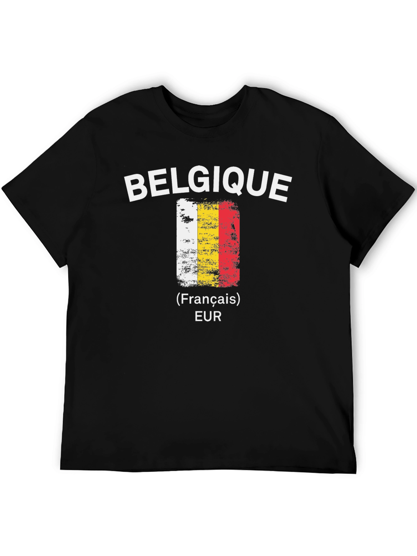 Belgique Flag T-Shirt - French Euro Pride Tee
