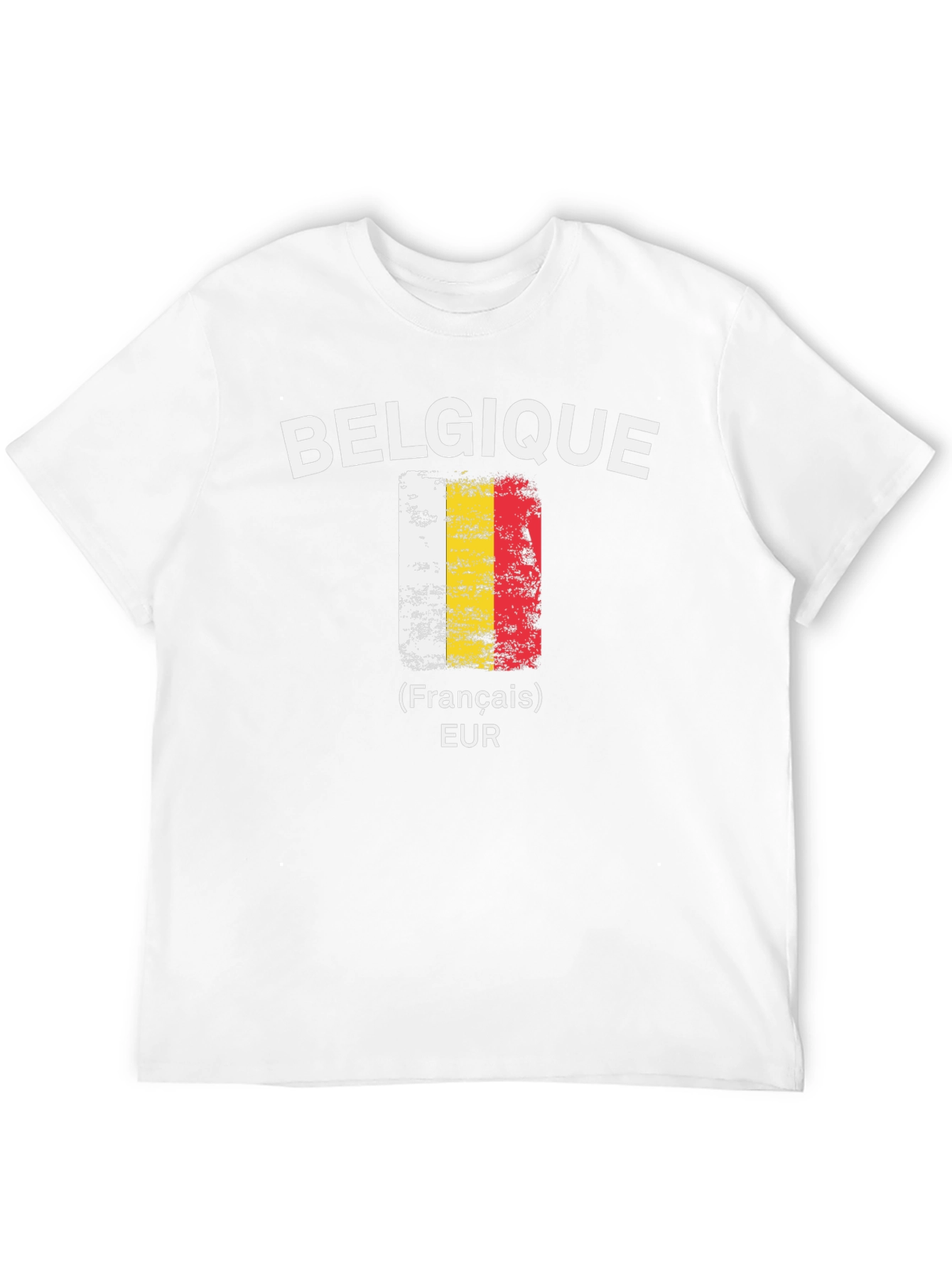 Belgique Flag T-Shirt - French Euro Pride Tee