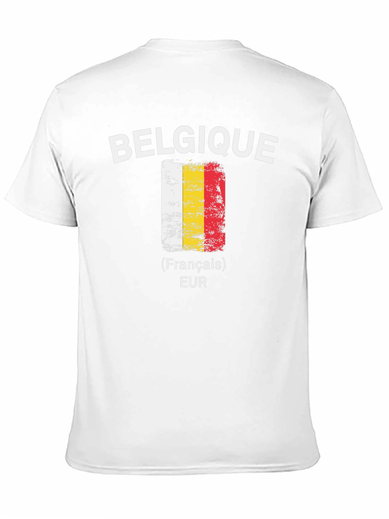 Belgique Flag T-Shirt - French Euro Pride Tee