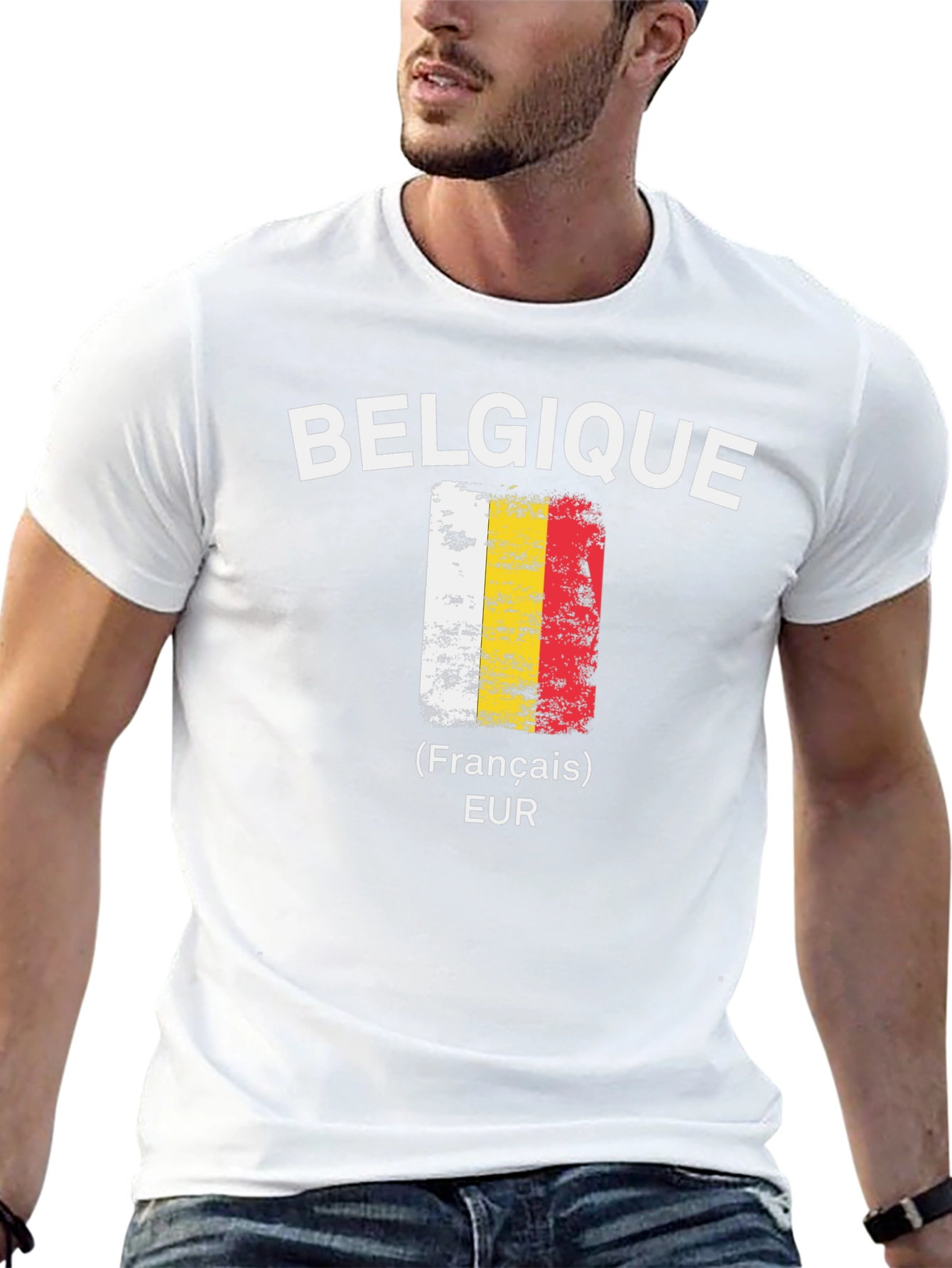 Belgique Flag T-Shirt - French Euro Pride Tee