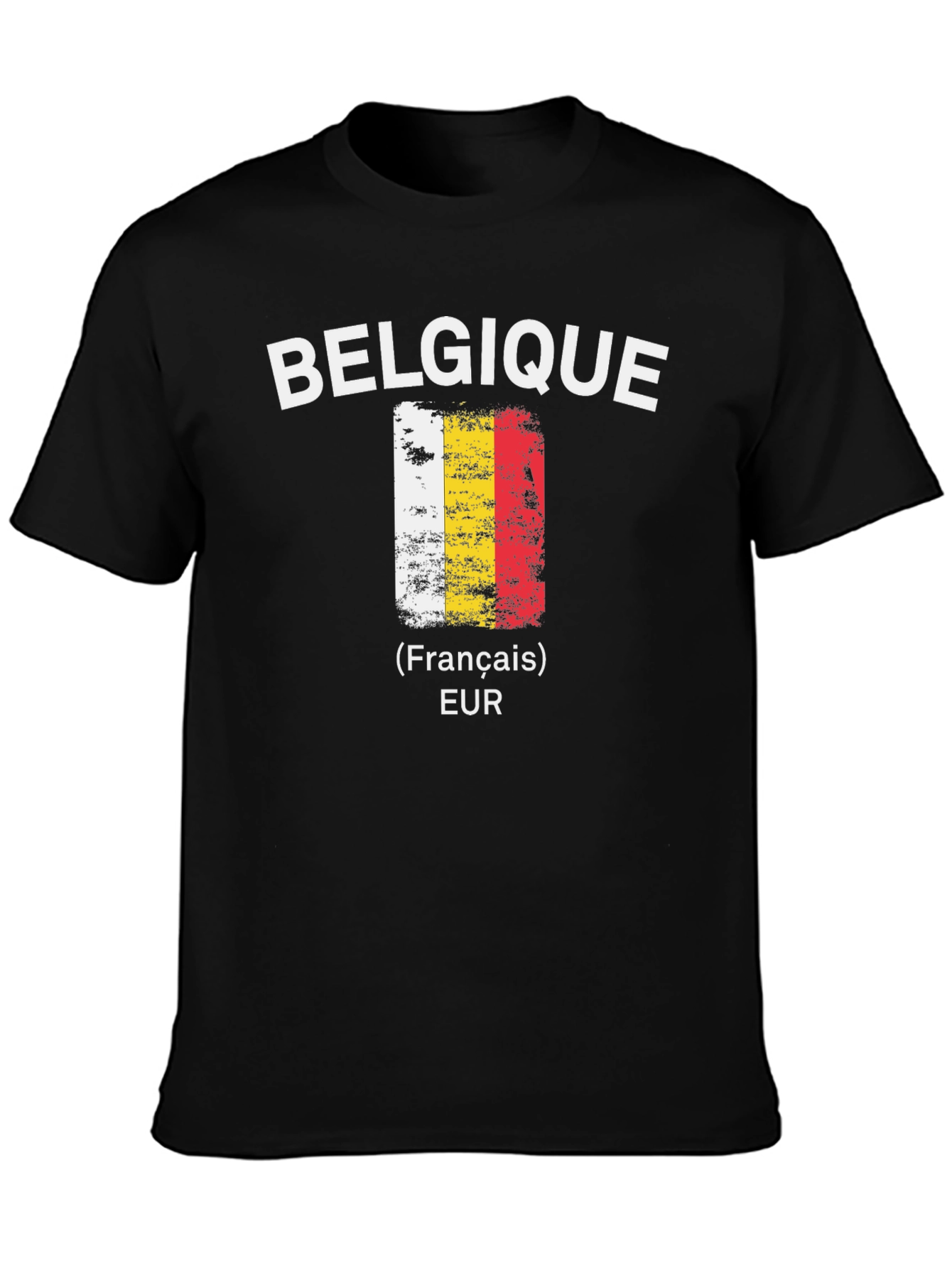Belgique Flag T-Shirt - French Euro Pride Tee