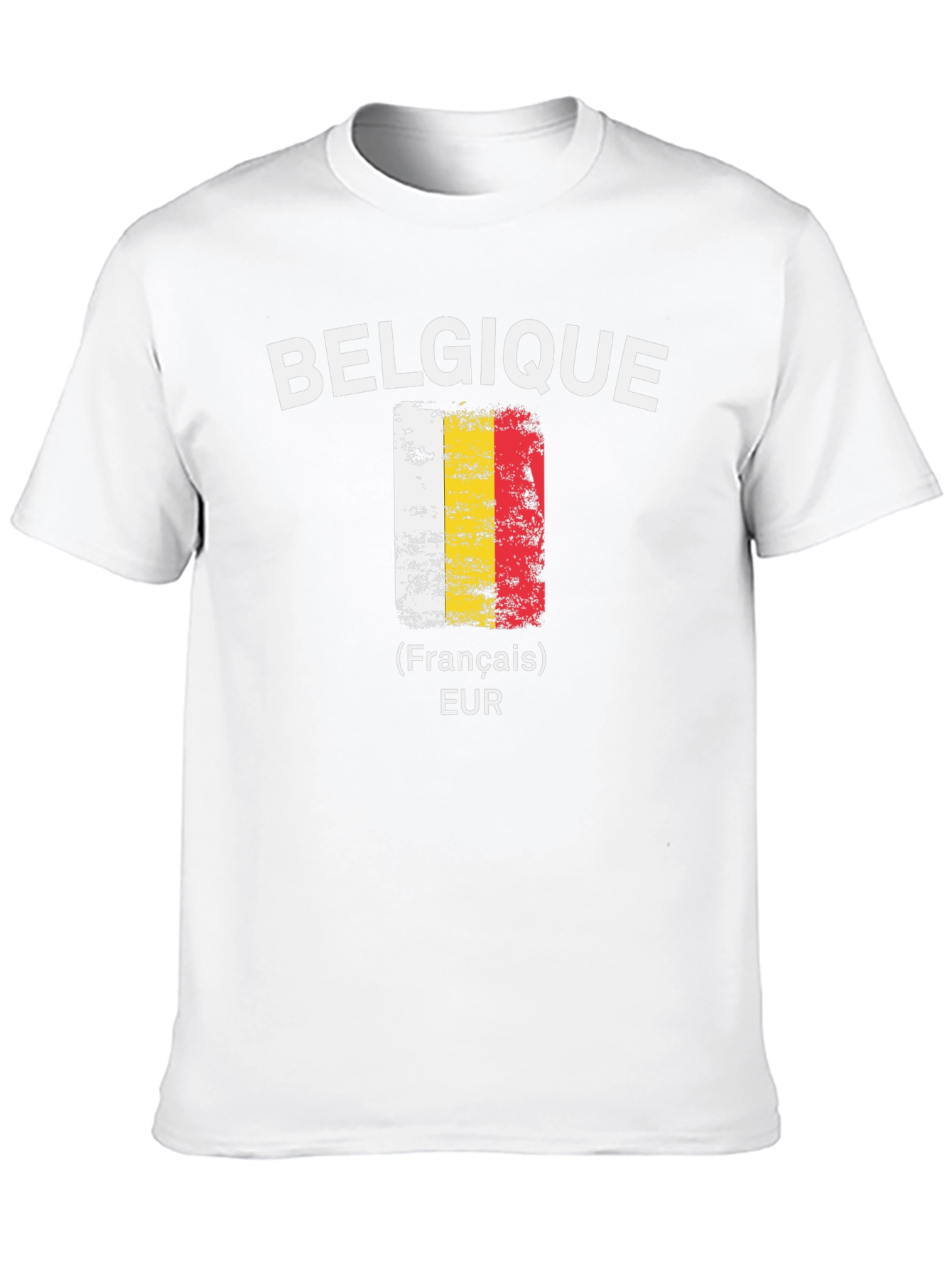 Belgique Flag T-Shirt - French Euro Pride Tee
