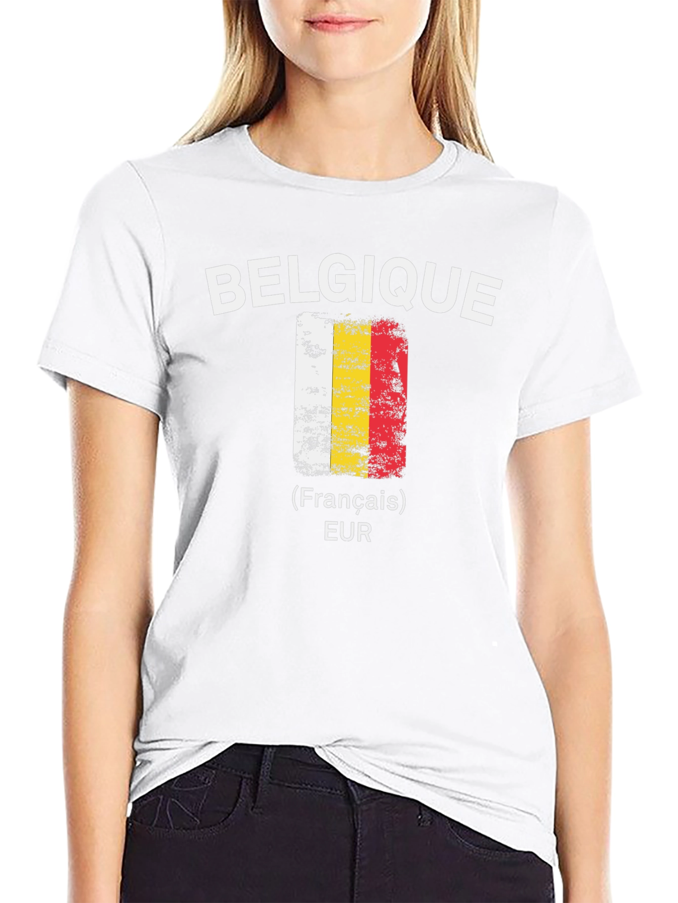 Belgique Flag T-Shirt - French Euro Pride Tee