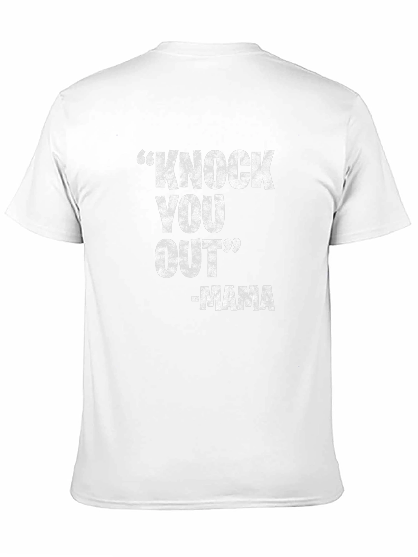 Knock You Out Mama Graphic Tee - Black