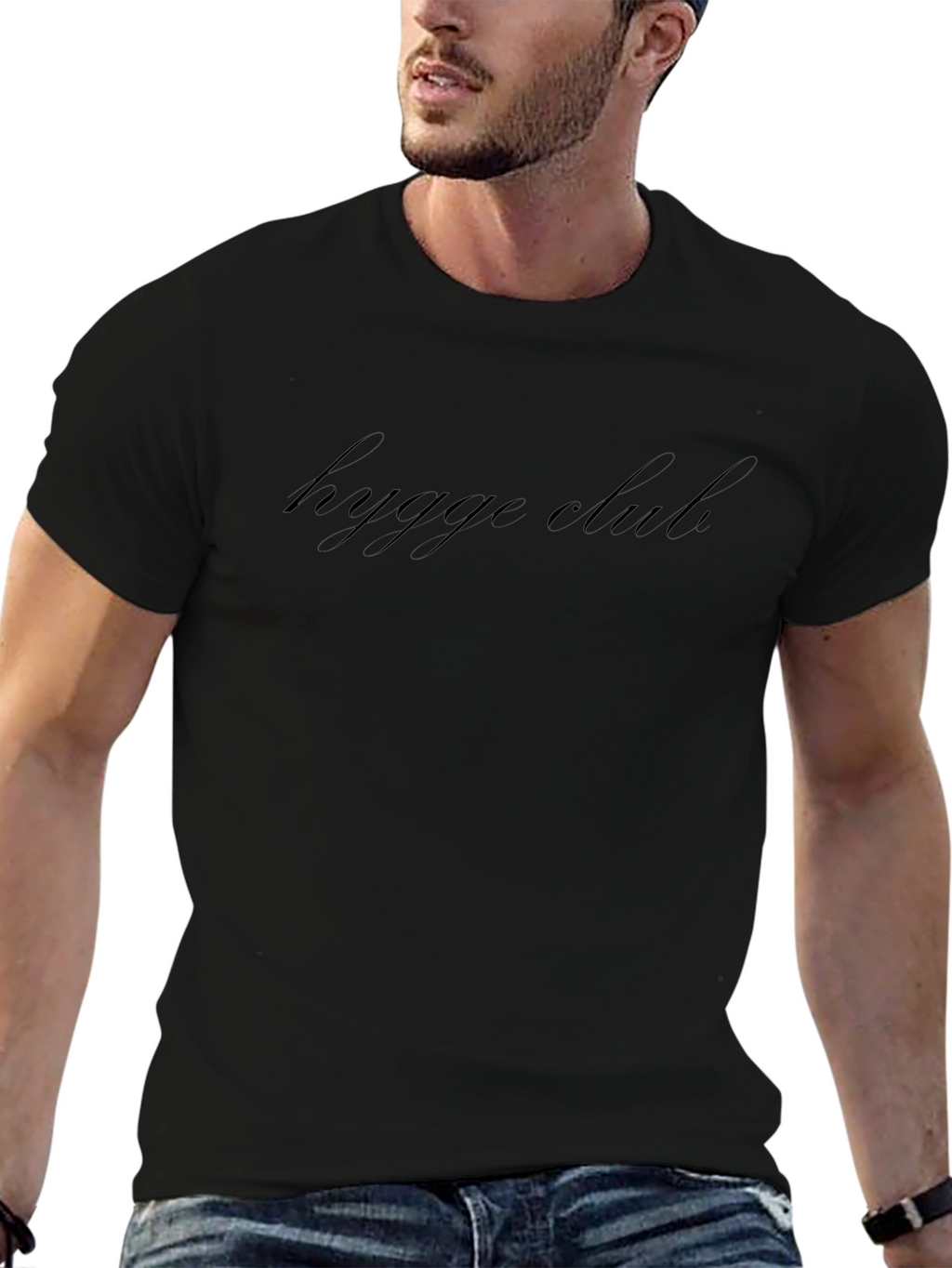 Hygge Club Black T-Shirt