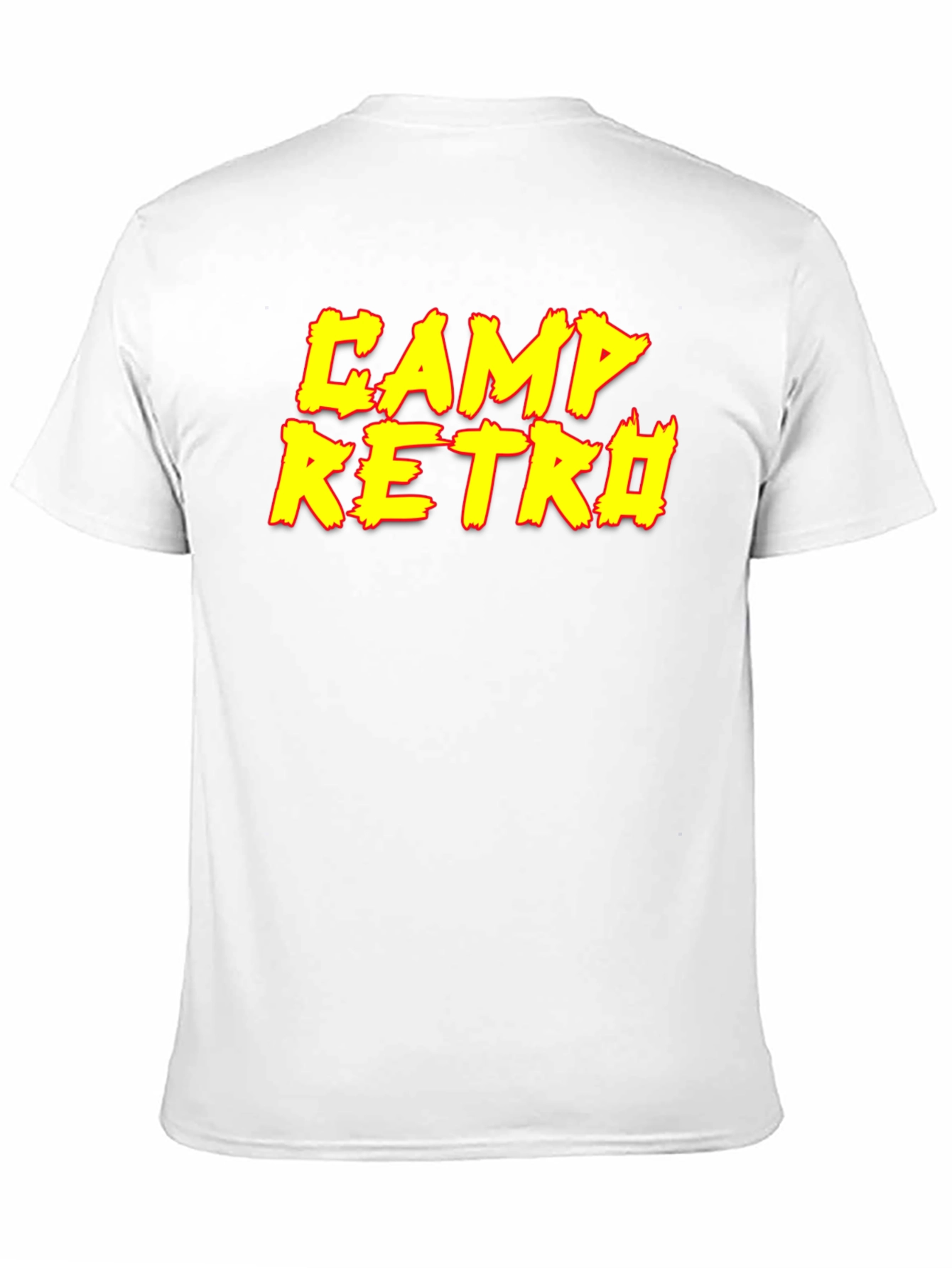 Camp Retro Graphic Tee - Black T-Shirt