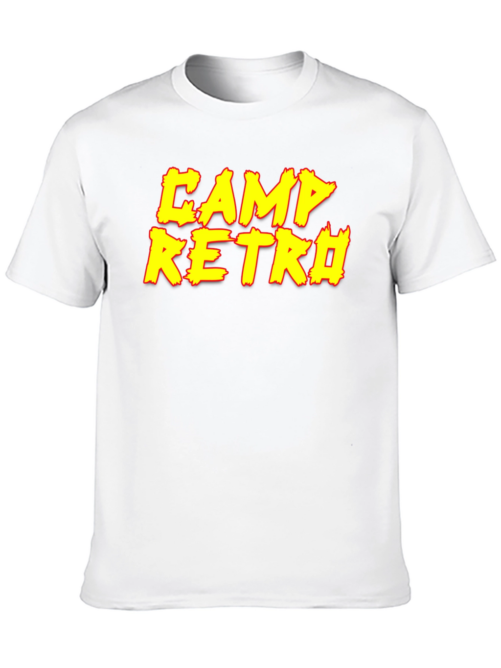 Camp Retro Graphic Tee - Black T-Shirt