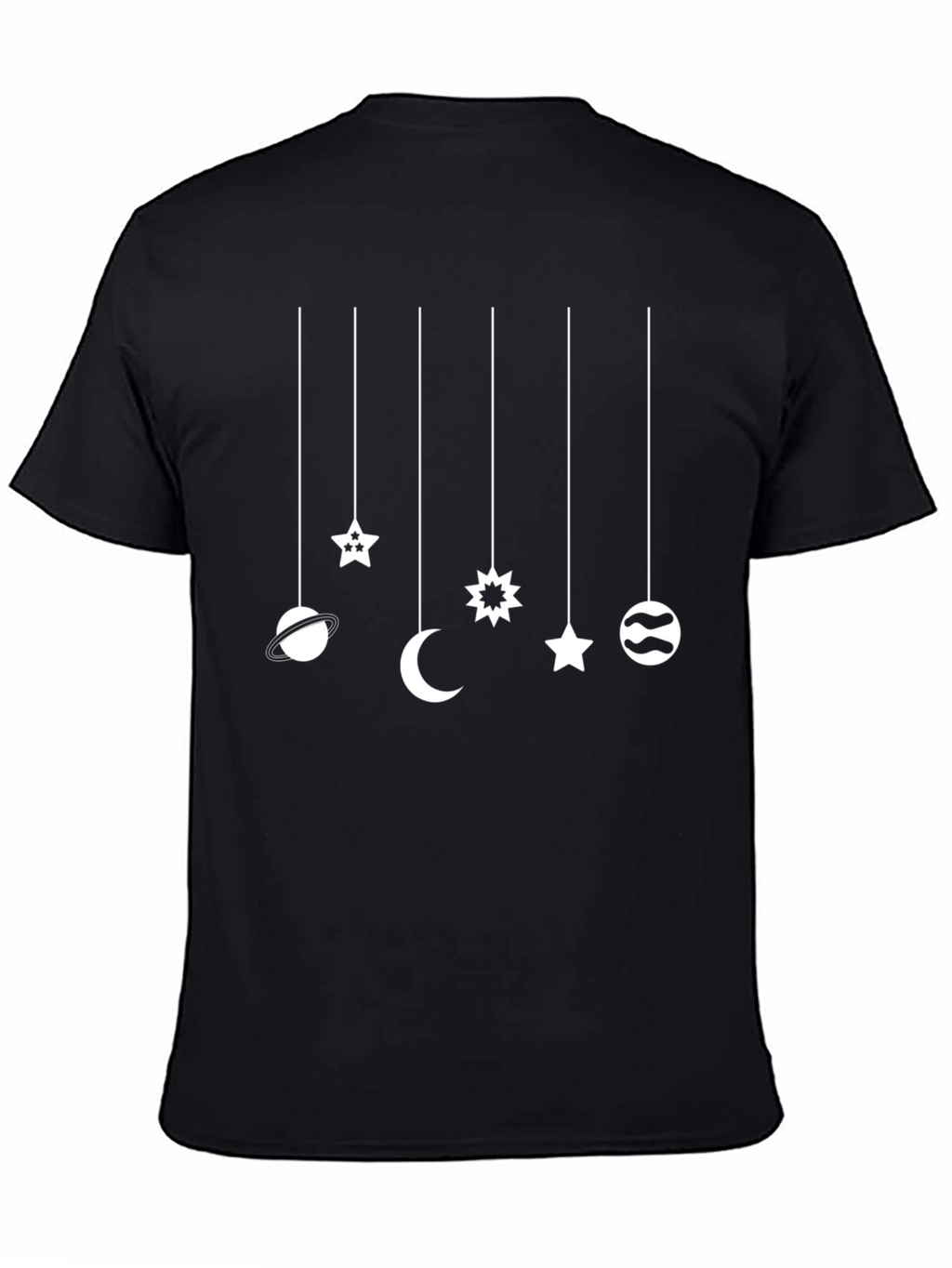Celestial Mobile T-Shirt - Unique Space Design
