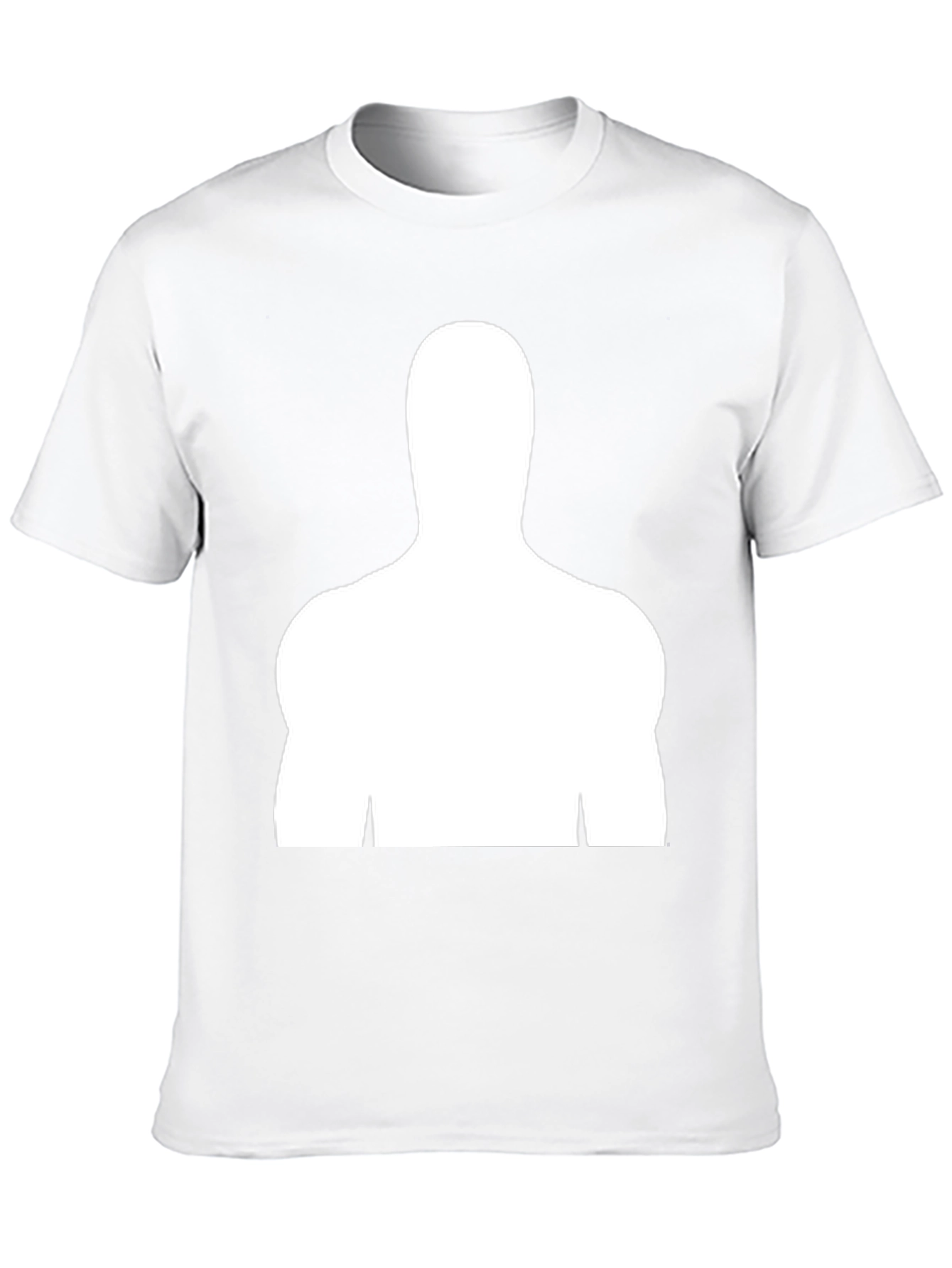 Silhouette Graphic Tee - Modern Design Casual Comfort