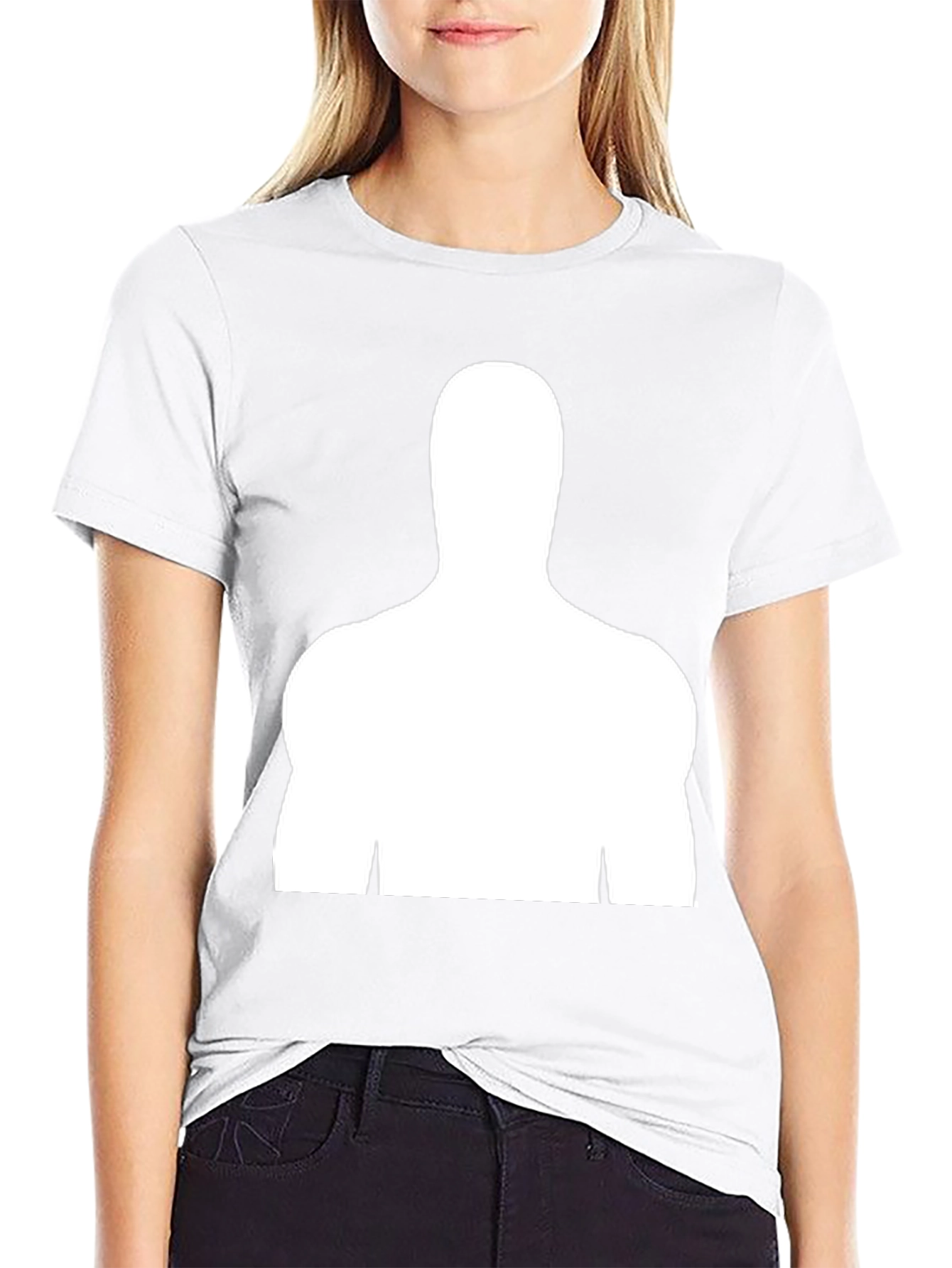 Silhouette Graphic Tee - Modern Design Casual Comfort