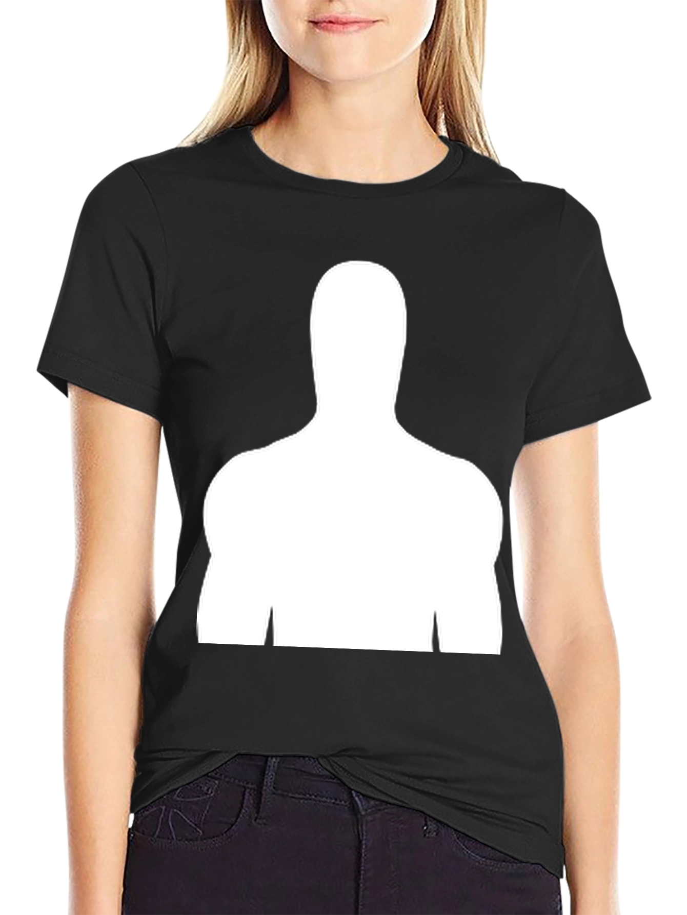 Silhouette Graphic Tee - Modern Design Casual Comfort