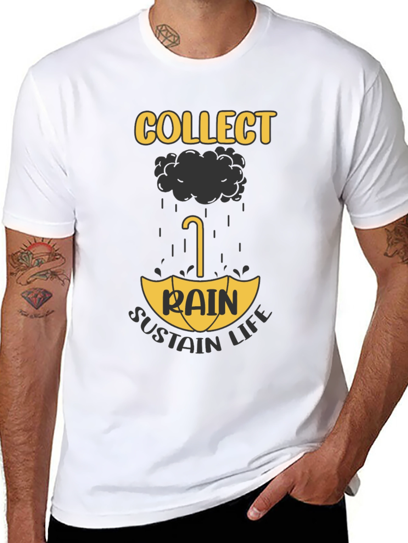 Collect Rain Sustain Life T-Shirt