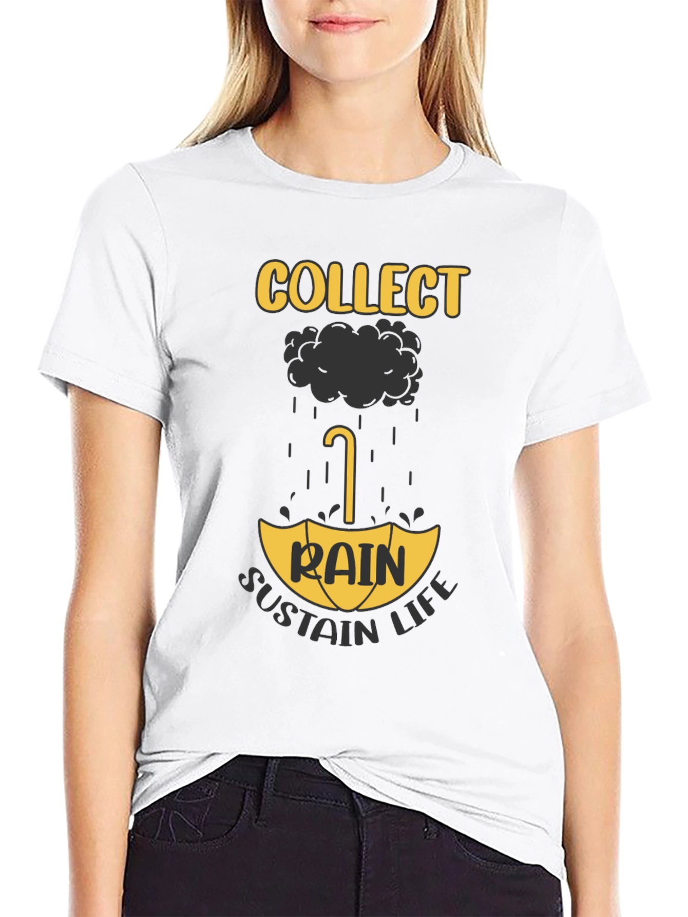 Collect Rain Sustain Life T-Shirt