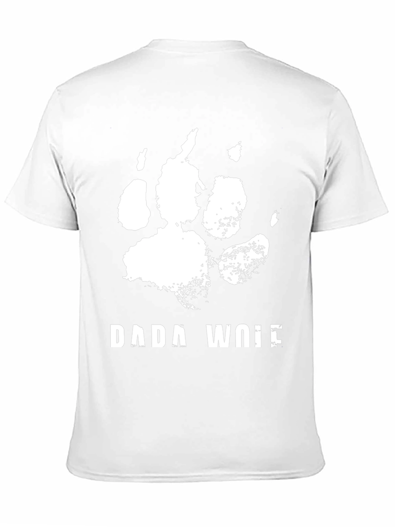 Dada Wolf Graphic T-Shirt - Black Casual Tee