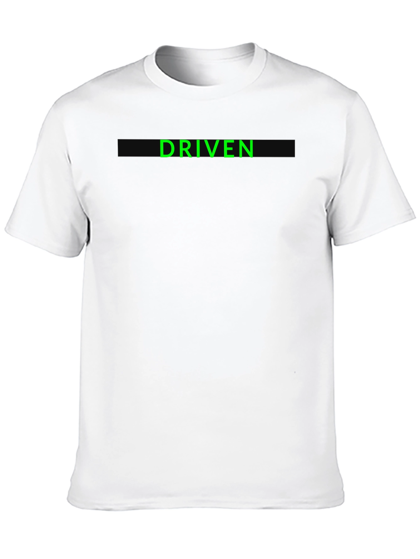 Driven Black T-Shirt - Motivational Graphic Tee