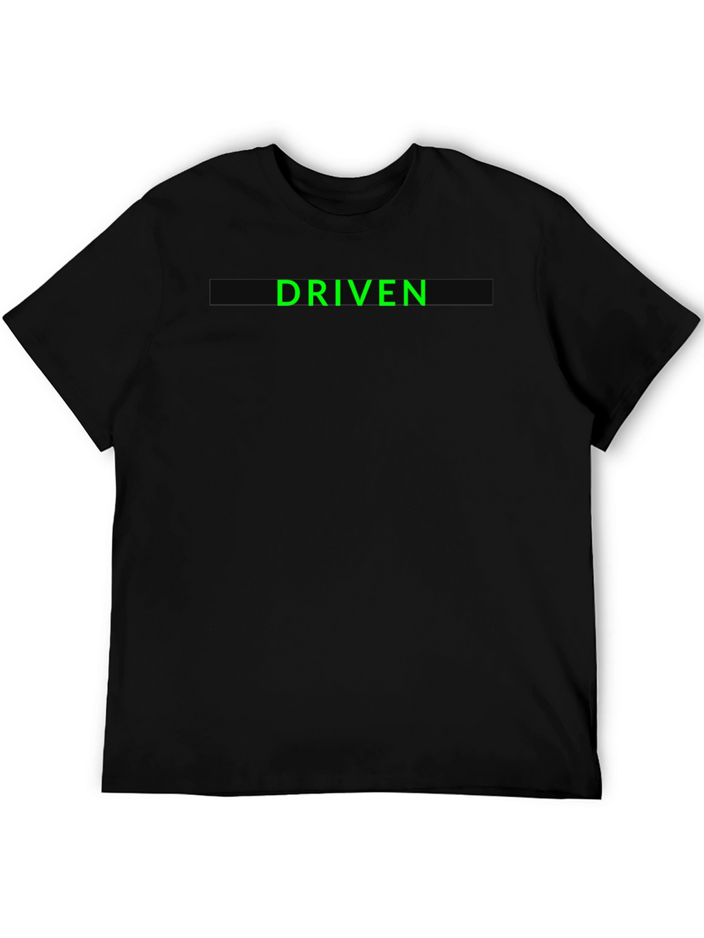 Driven Black T-Shirt - Motivational Graphic Tee