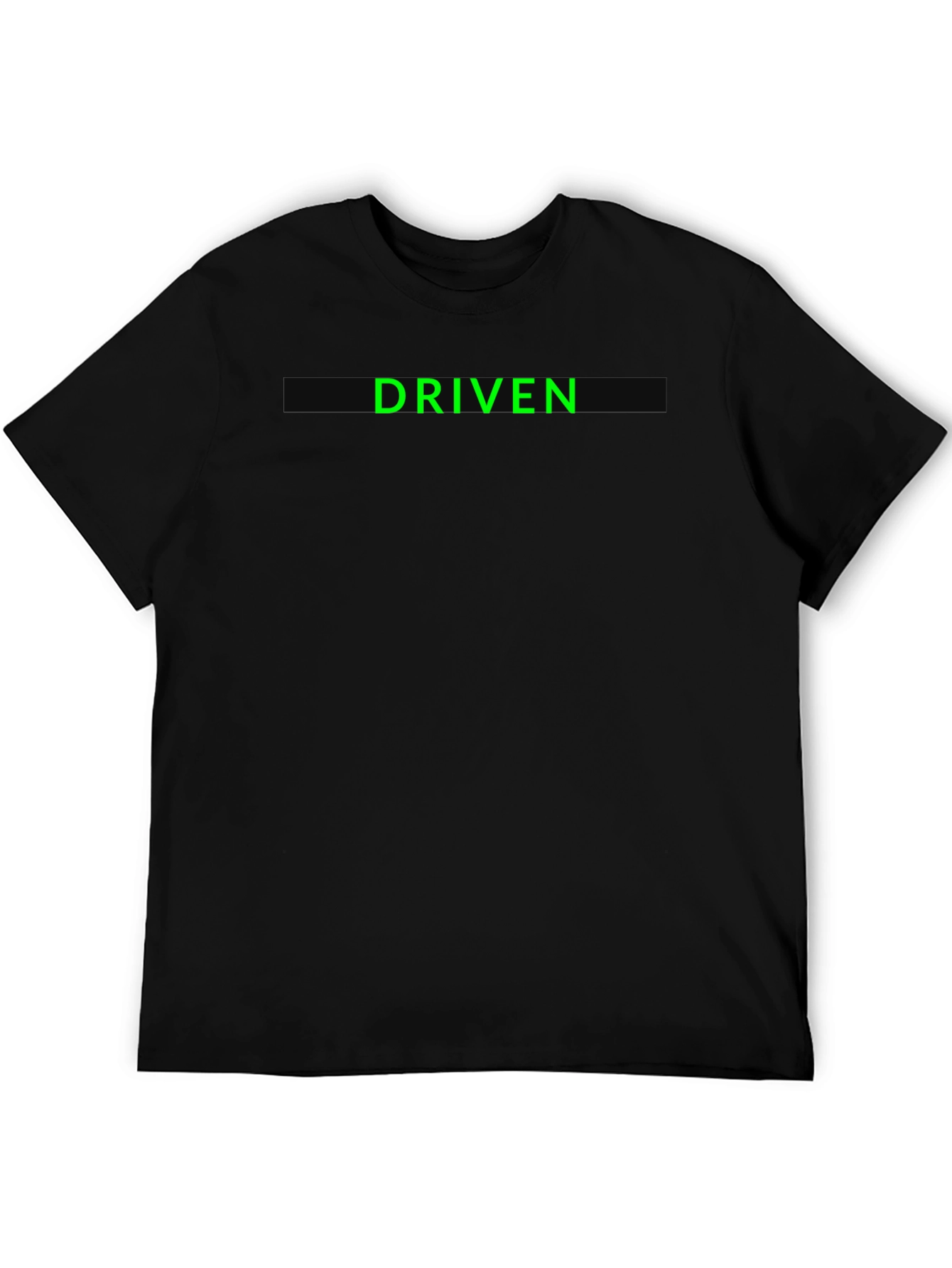 Driven Black T-Shirt - Motivational Graphic Tee