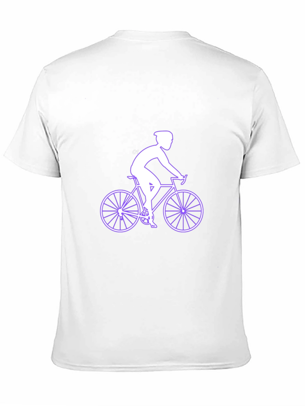 Cycling Silhouette Black T-Shirt