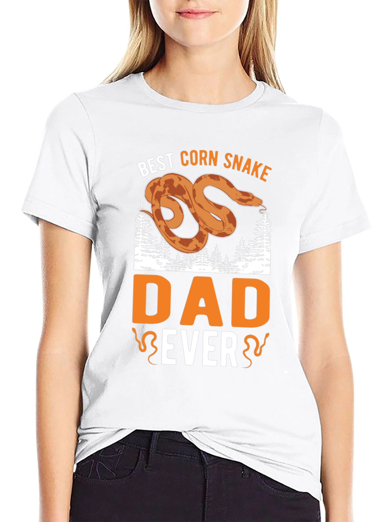 Best Corn Snake Dad Ever Graphic T-Shirt