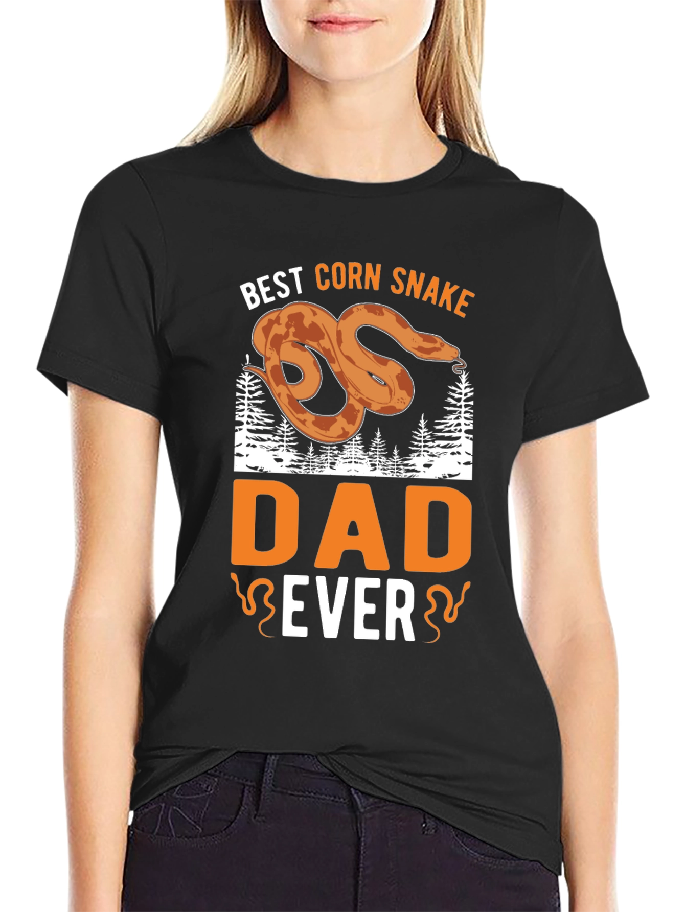 Best Corn Snake Dad Ever Graphic T-Shirt