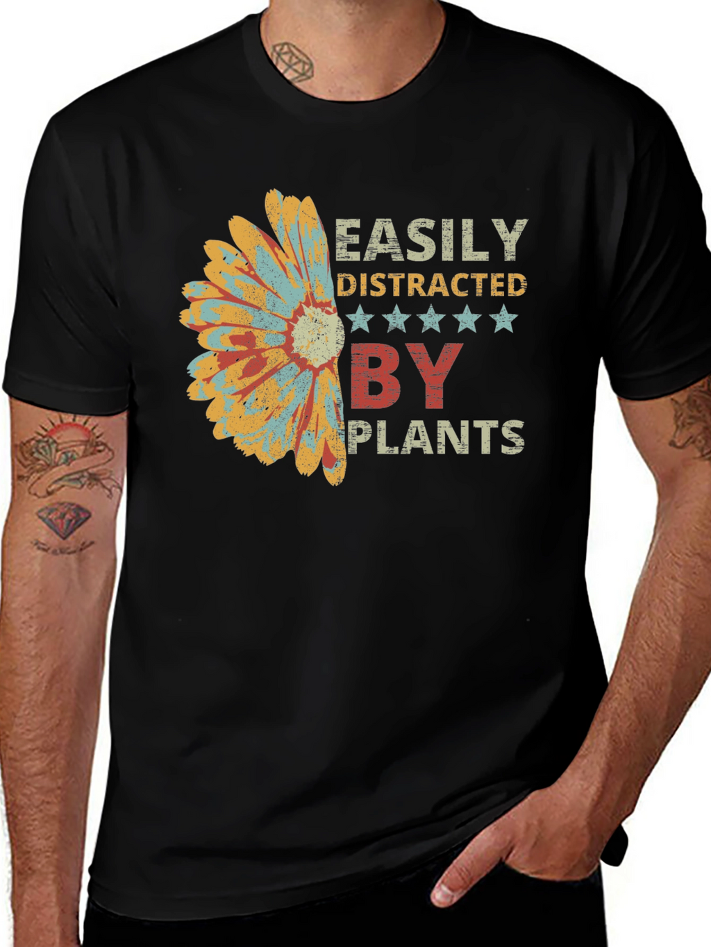 Easily Distracted by Plants Graphic Tee