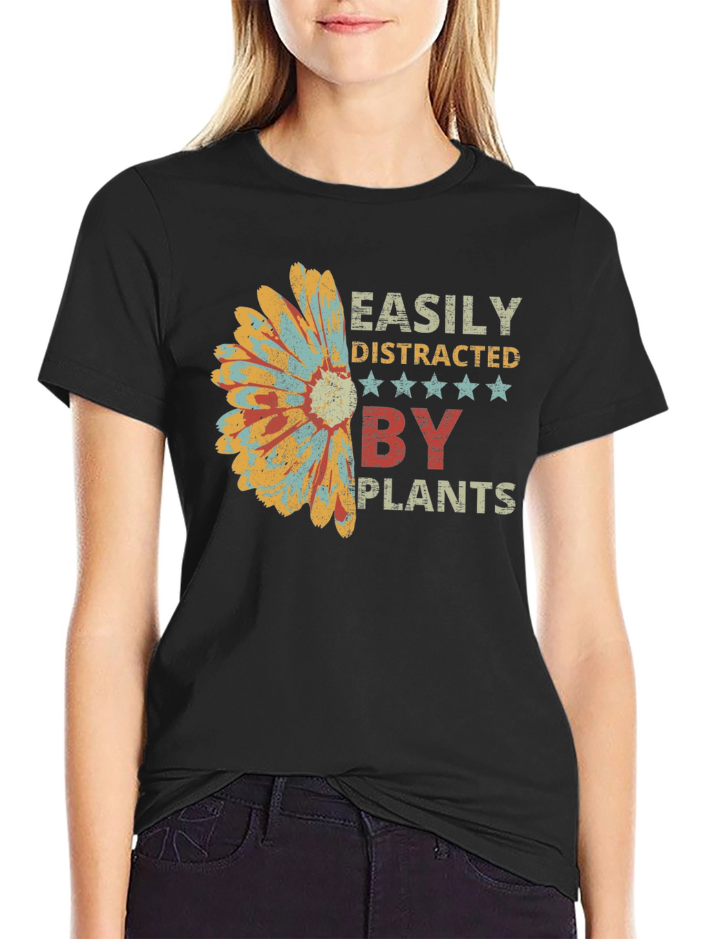 Easily Distracted by Plants Graphic Tee