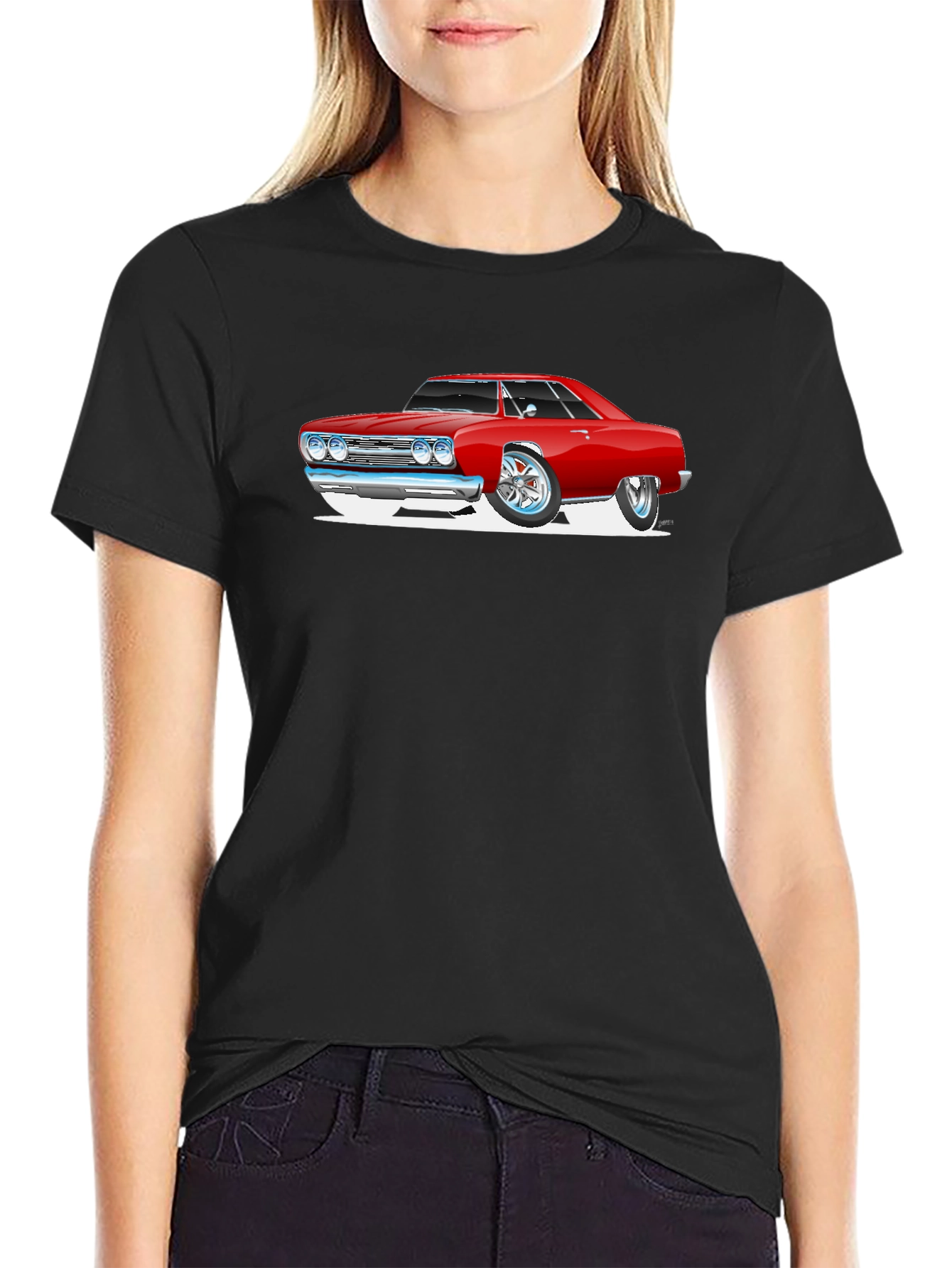 Classic Car Graphic Tee - Cool Automotive Design