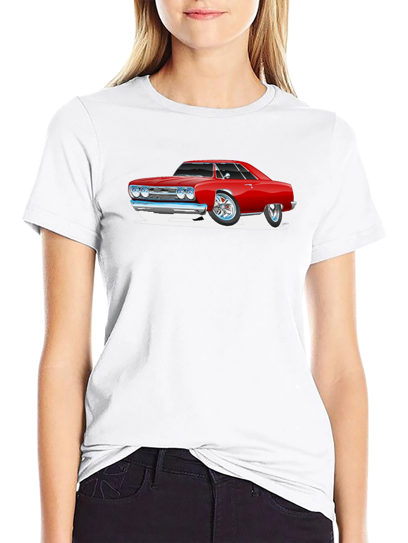 Classic Car Graphic Tee - Cool Automotive Design