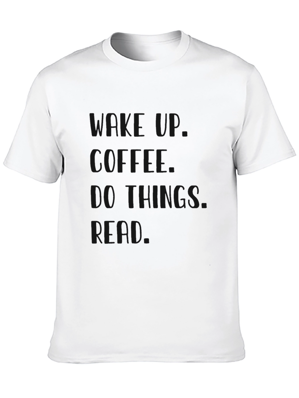 Wake Up Coffee T-Shirt - Black