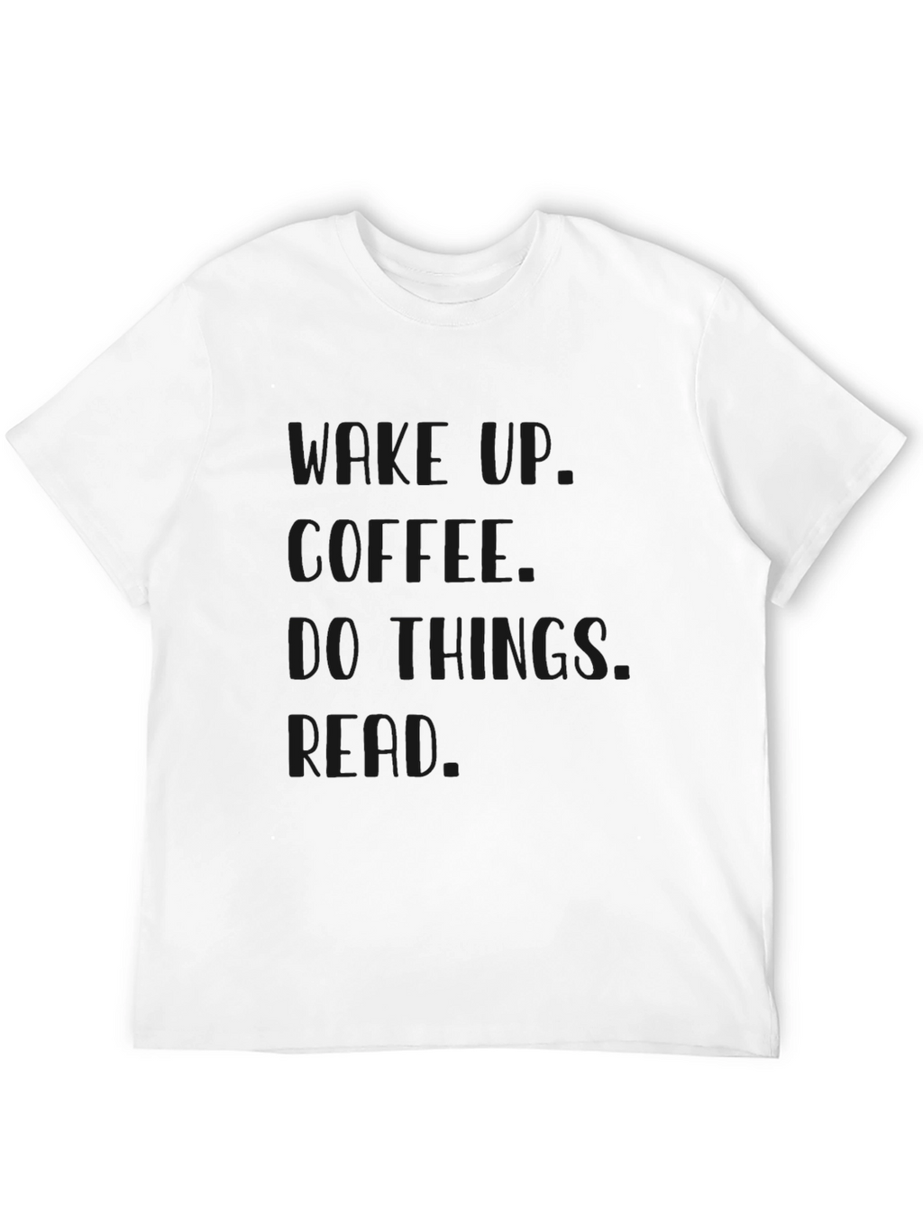 Wake Up Coffee T-Shirt - Black