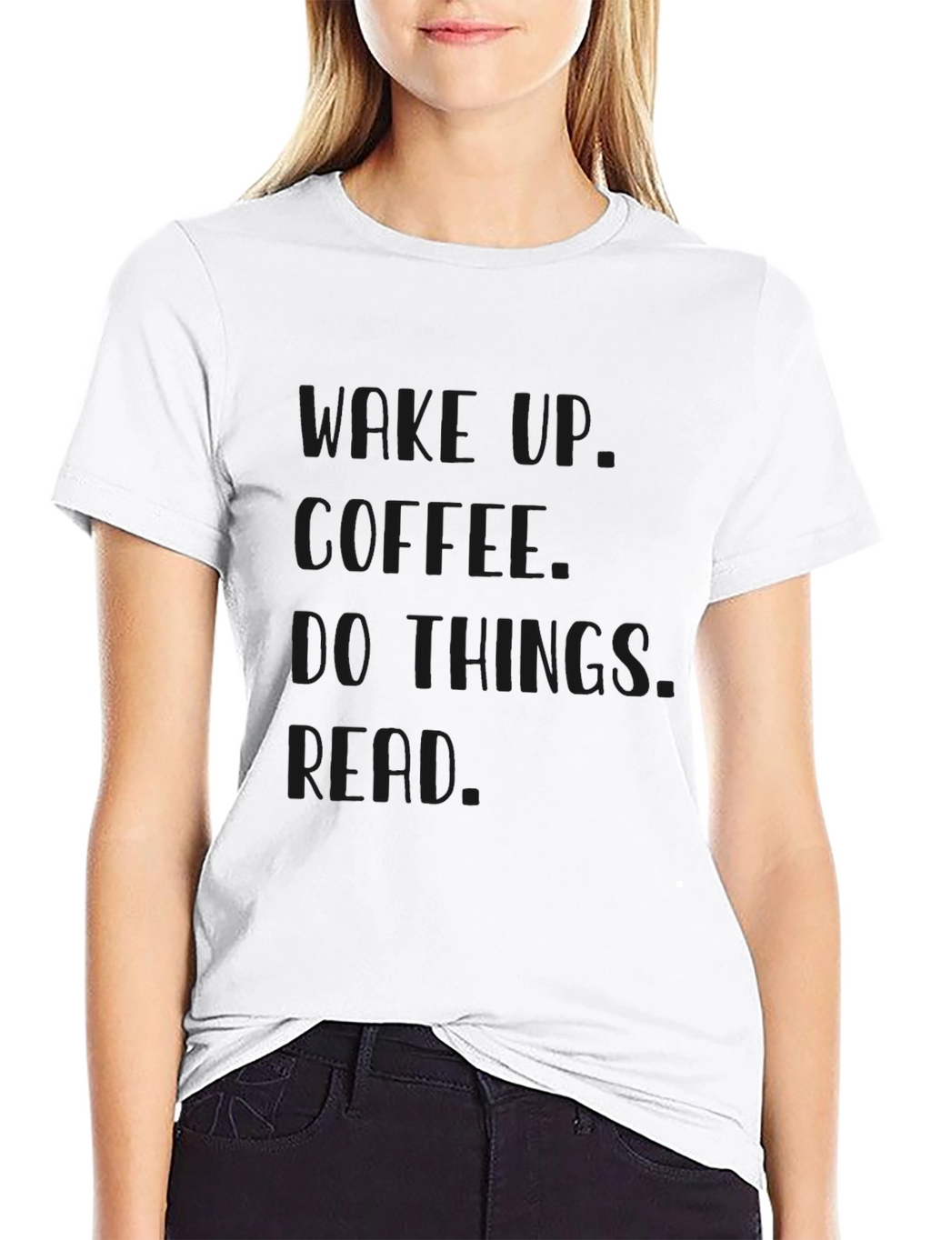 Wake Up Coffee T-Shirt - Black