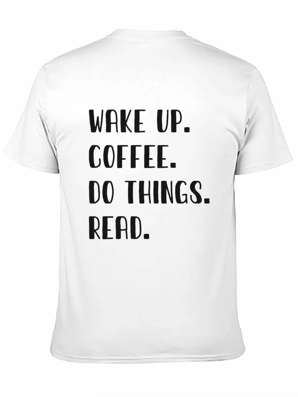 Wake Up Coffee T-Shirt - Black