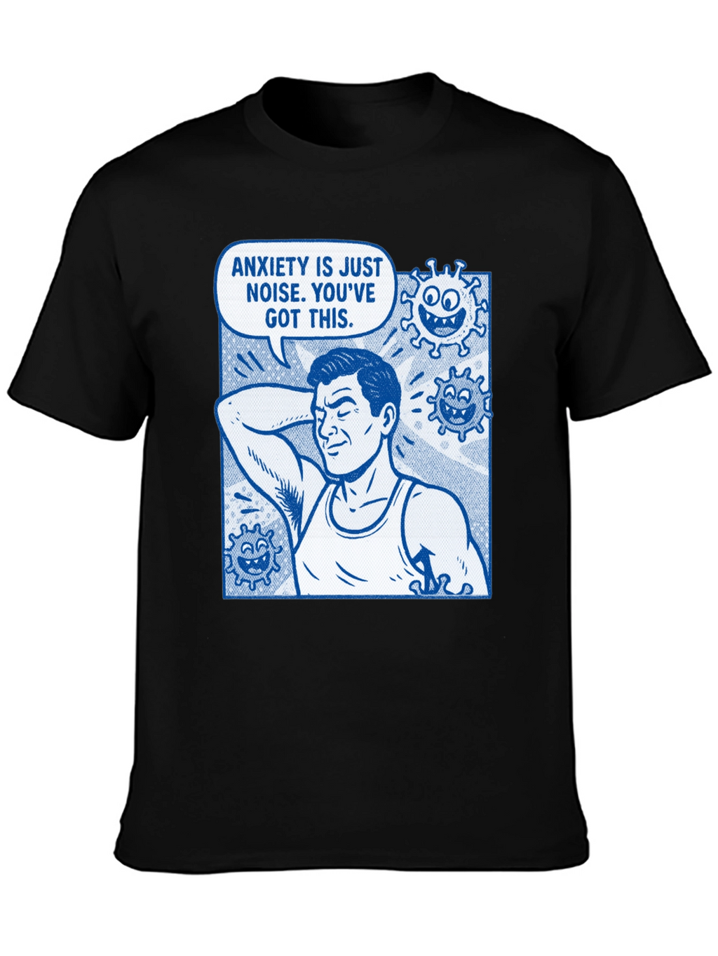 Anxiety is Just Noise Graphic T-Shirt