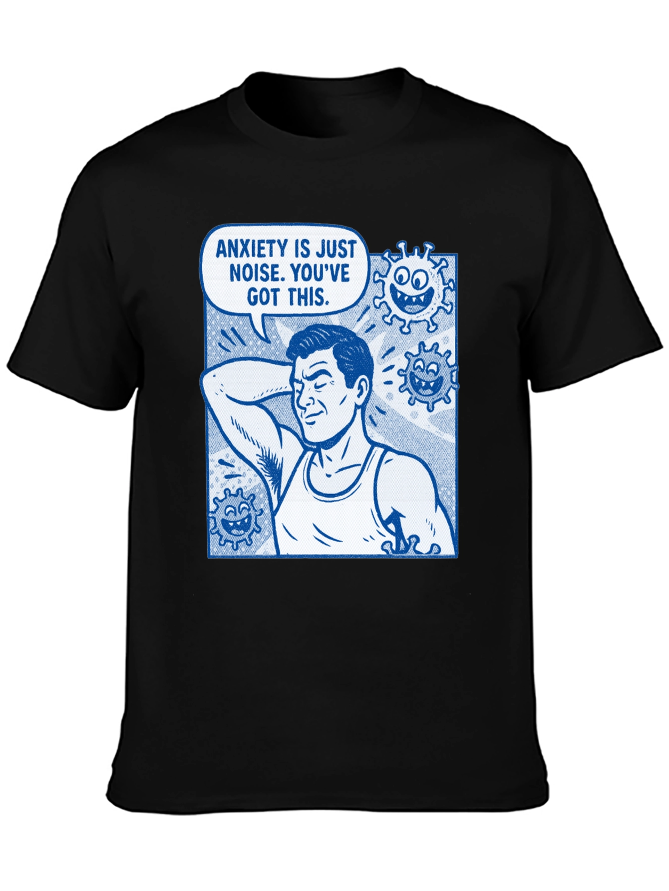 Anxiety is Just Noise Graphic T-Shirt