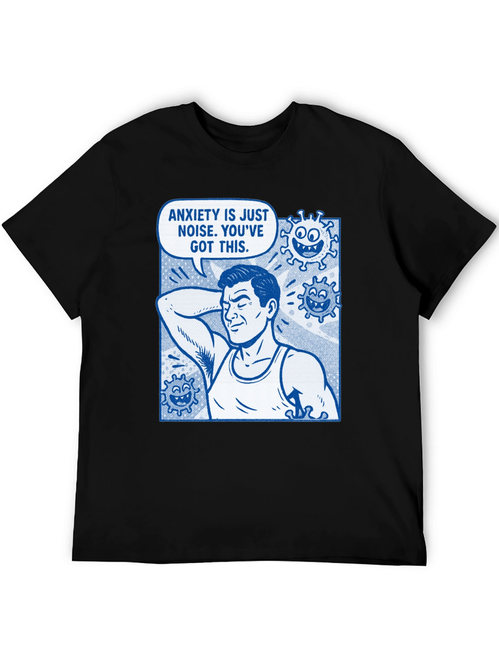 Anxiety is Just Noise Graphic T-Shirt
