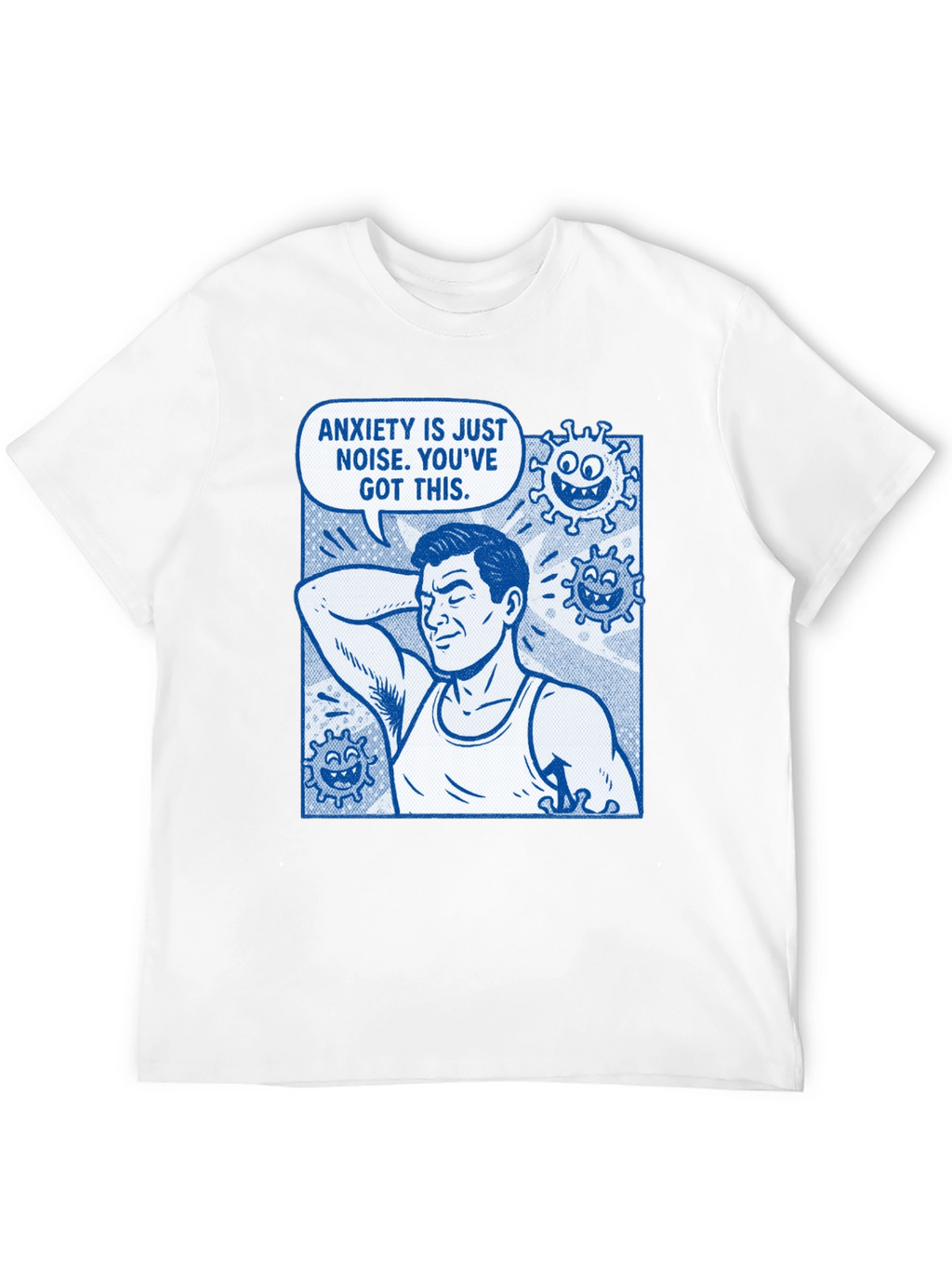 Anxiety is Just Noise Graphic T-Shirt