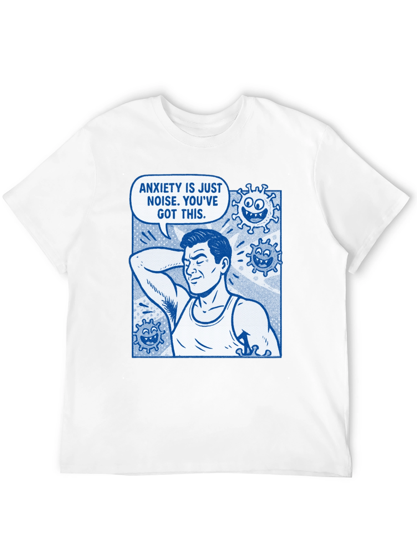 Anxiety is Just Noise Graphic T-Shirt