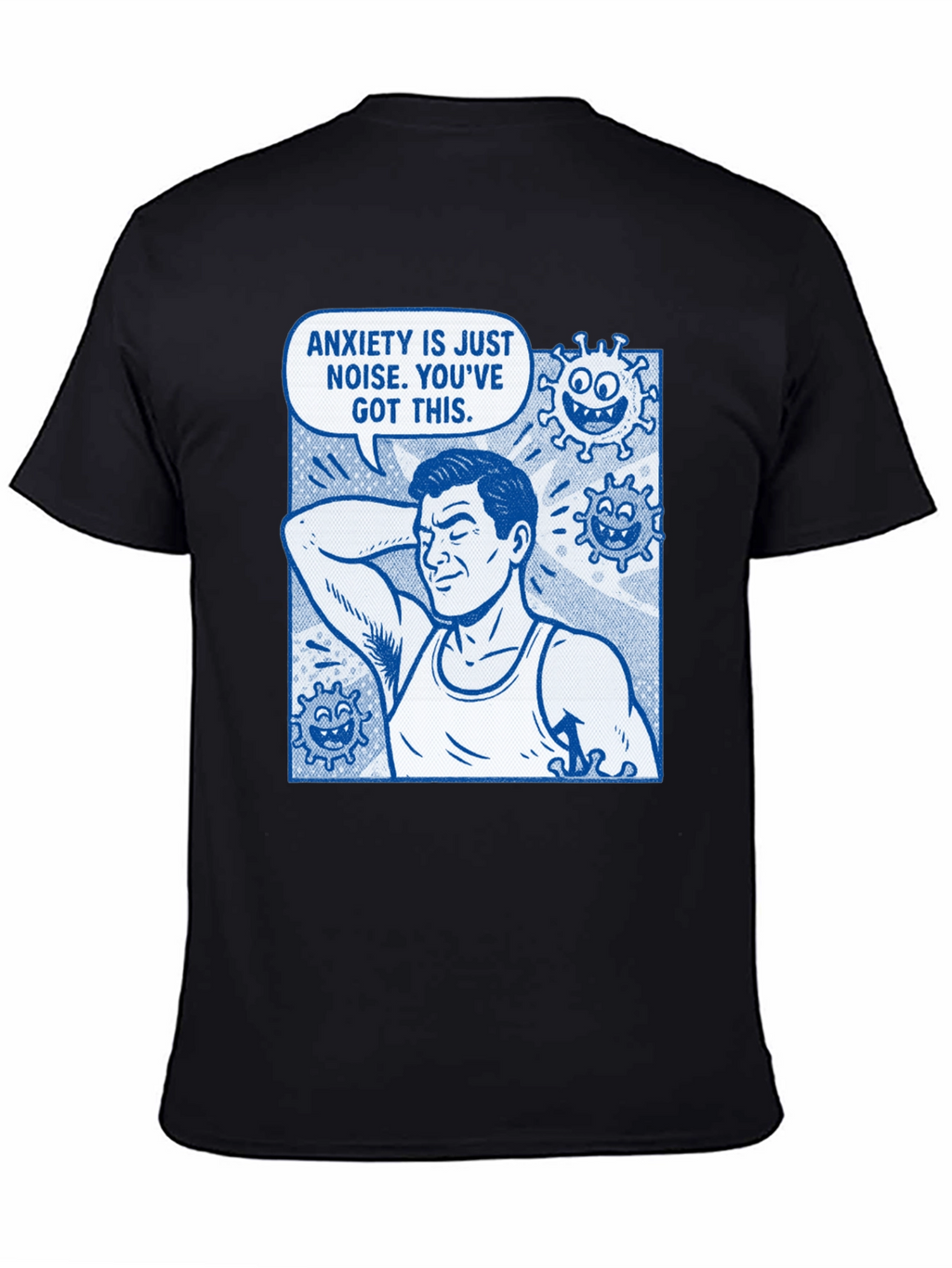 Anxiety is Just Noise Graphic T-Shirt