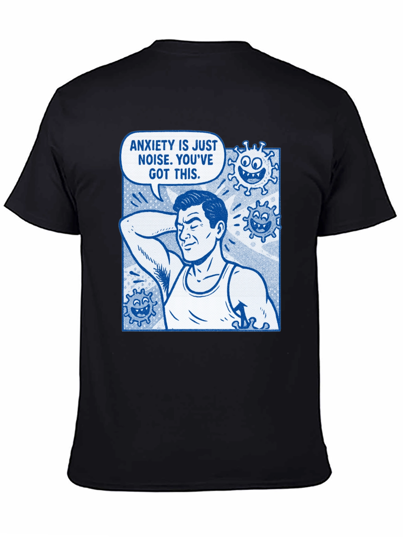 Anxiety is Just Noise Graphic T-Shirt
