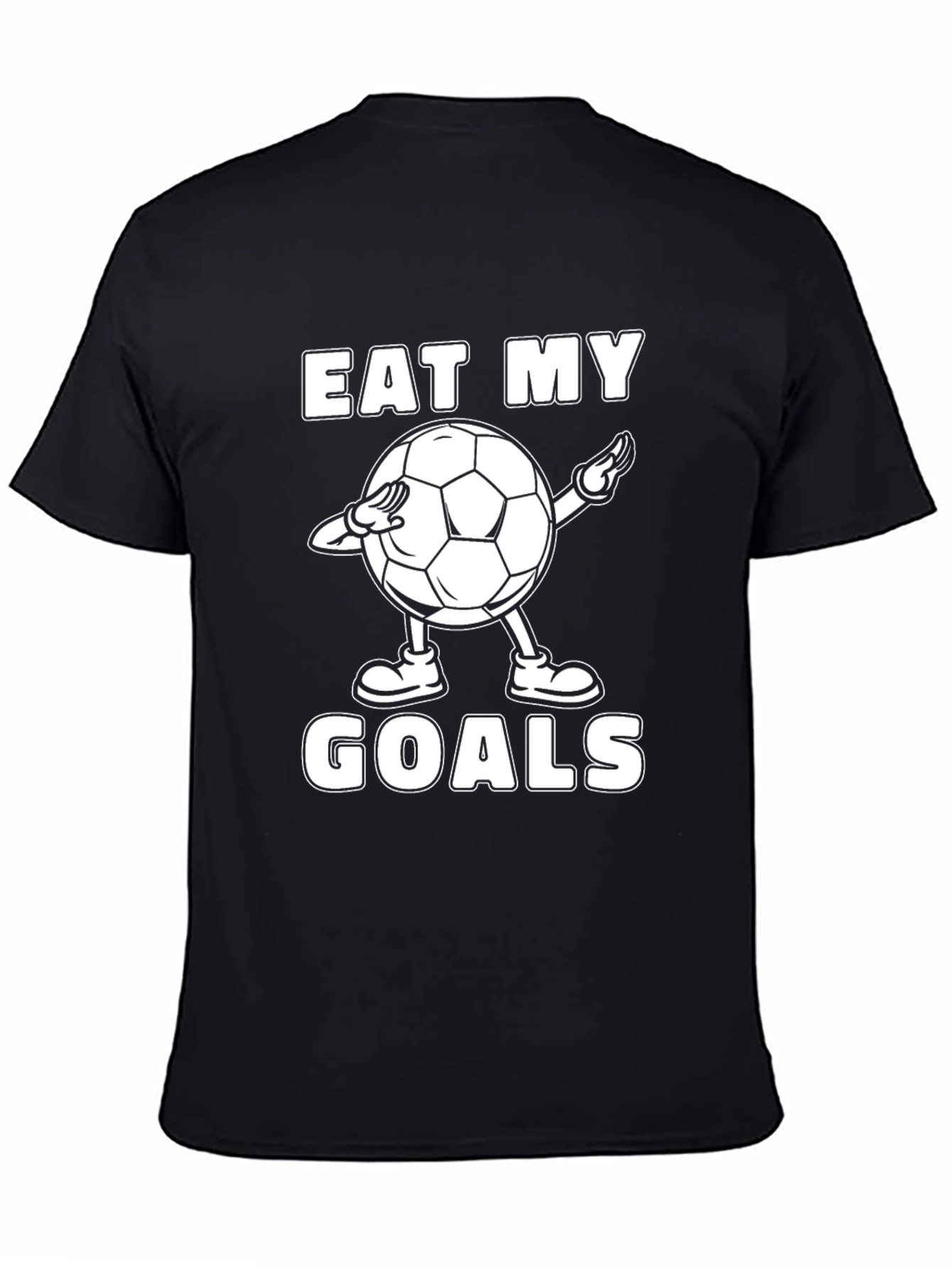 Eat My Goals Soccer T-Shirt - Funny Dabbing Ball