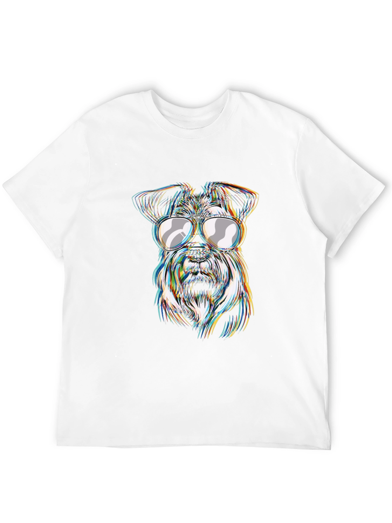 Cool Dog Graphic T-Shirt - Trendy Canine Tee