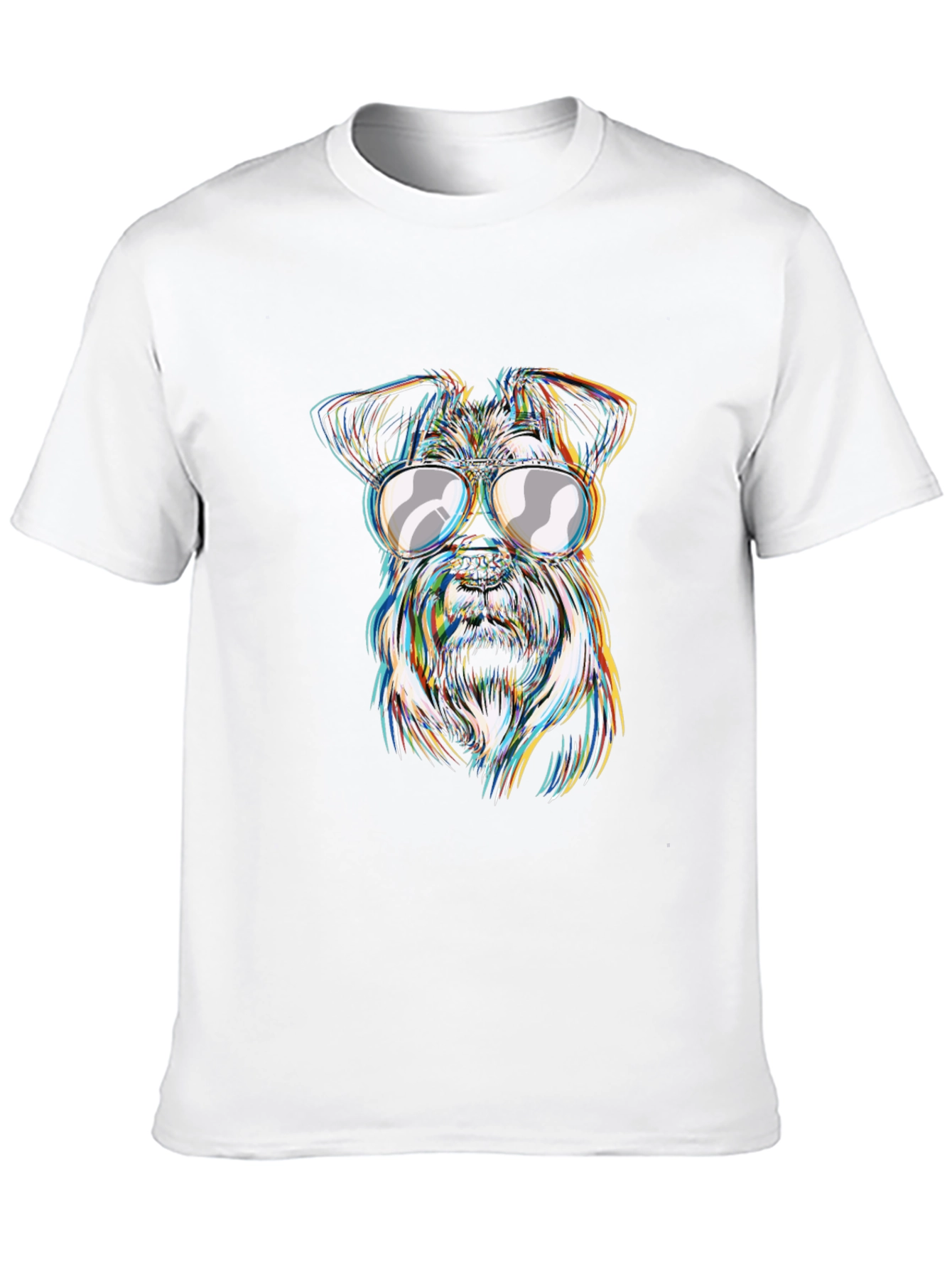 Cool Dog Graphic T-Shirt - Trendy Canine Tee
