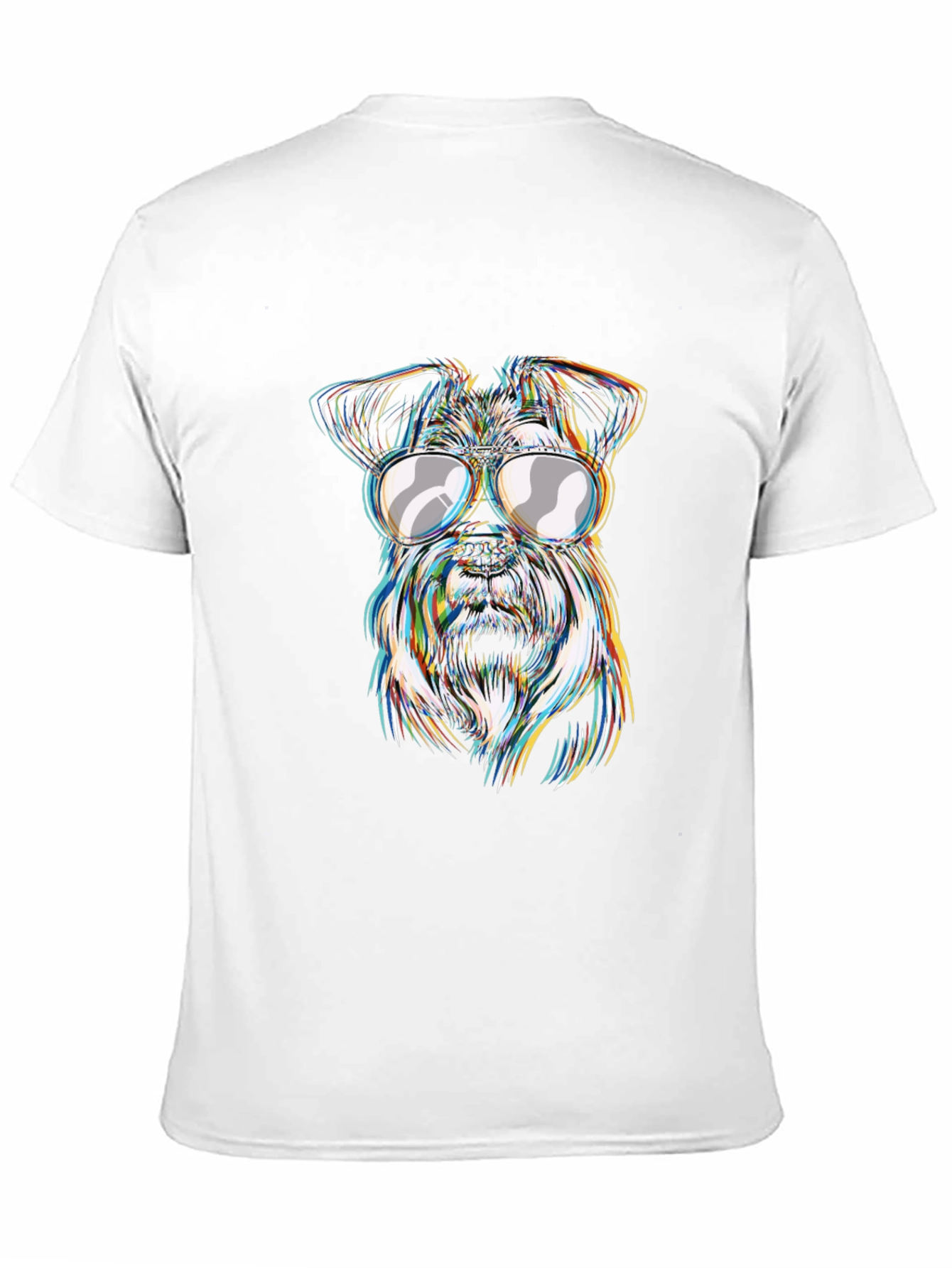 Cool Dog Graphic T-Shirt - Trendy Canine Tee