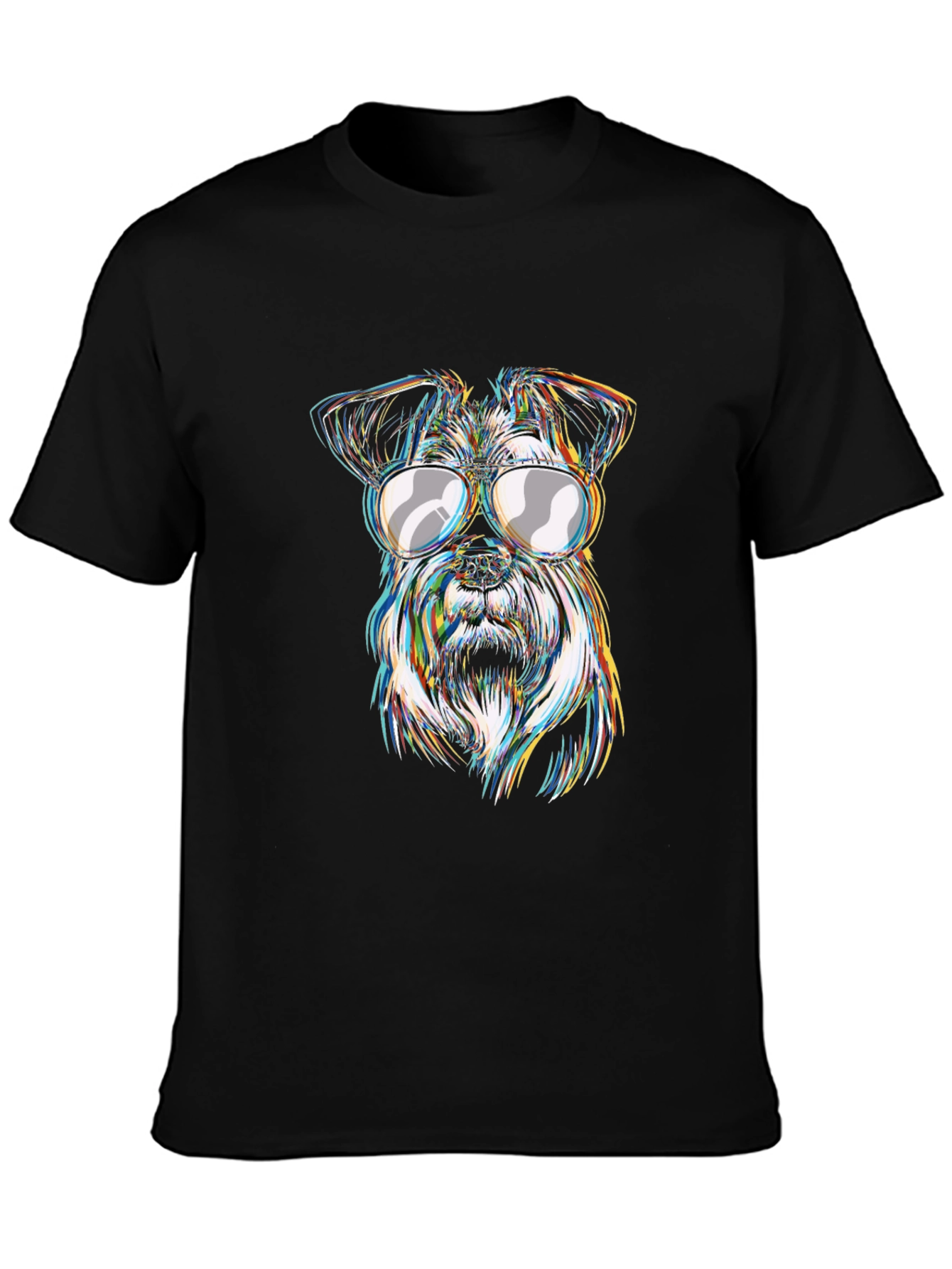 Cool Dog Graphic T-Shirt - Trendy Canine Tee