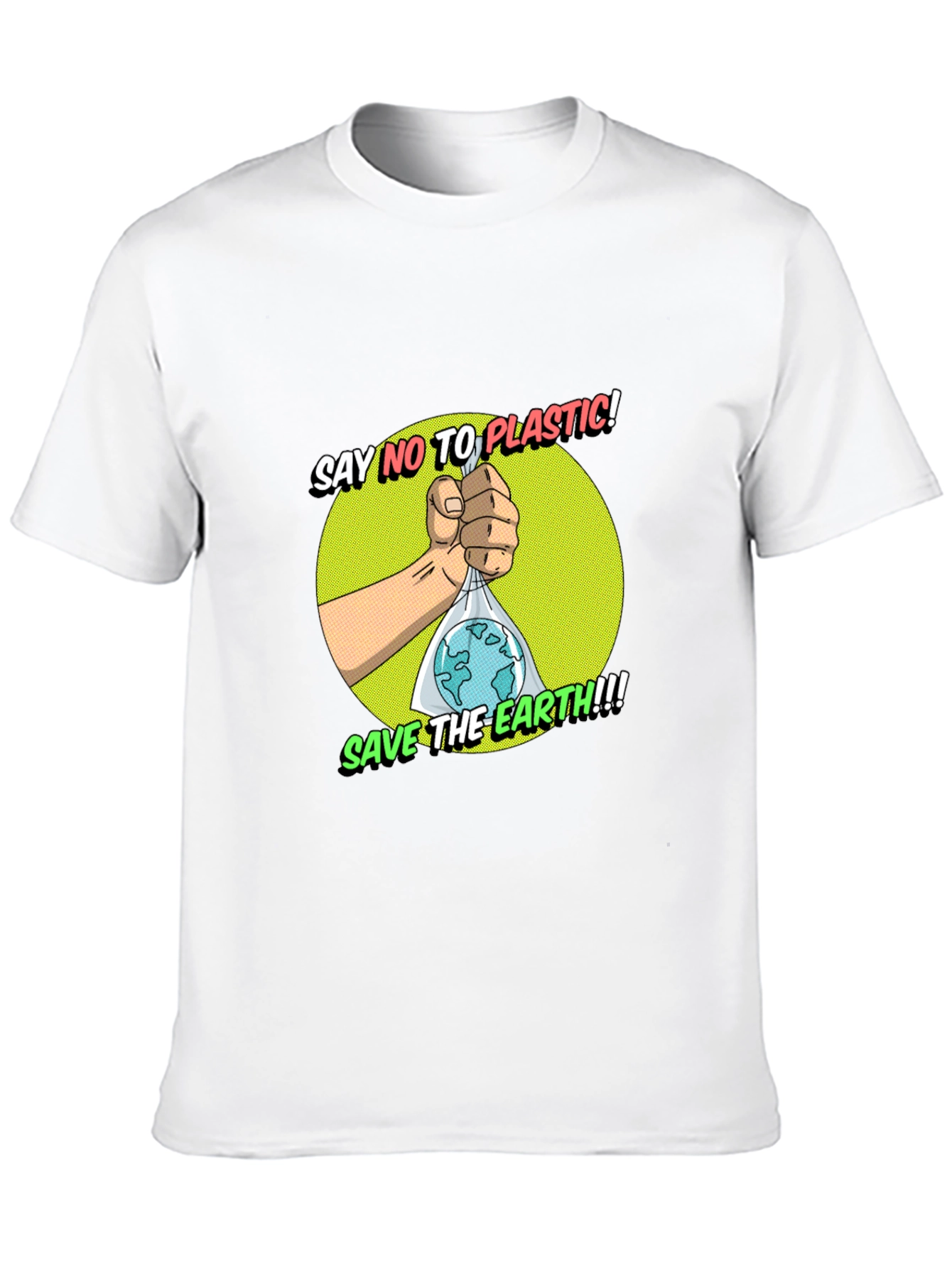 Eco-Friendly Graphic T-Shirt - Save the Earth!
